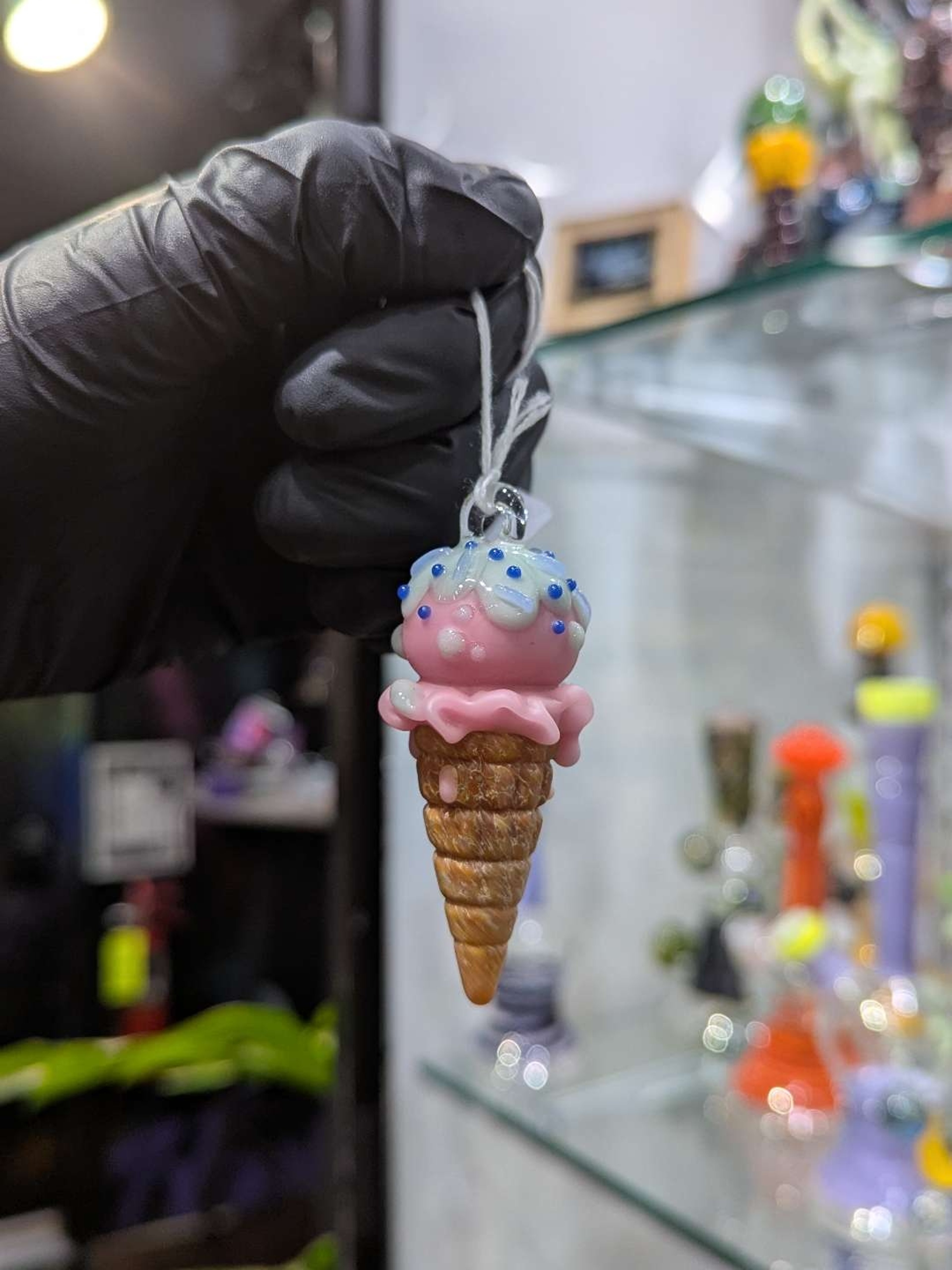 Preview pic of Ice Cream Cone Pendy by Renee Patula