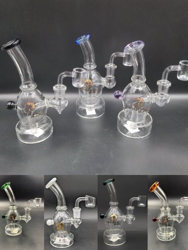 Preview pic of 6" TSUNAMI EGG CONCENTRATE RIG