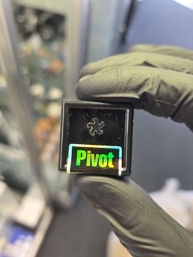 Preview pic of Black Market Glass Puffco Pivot Flake