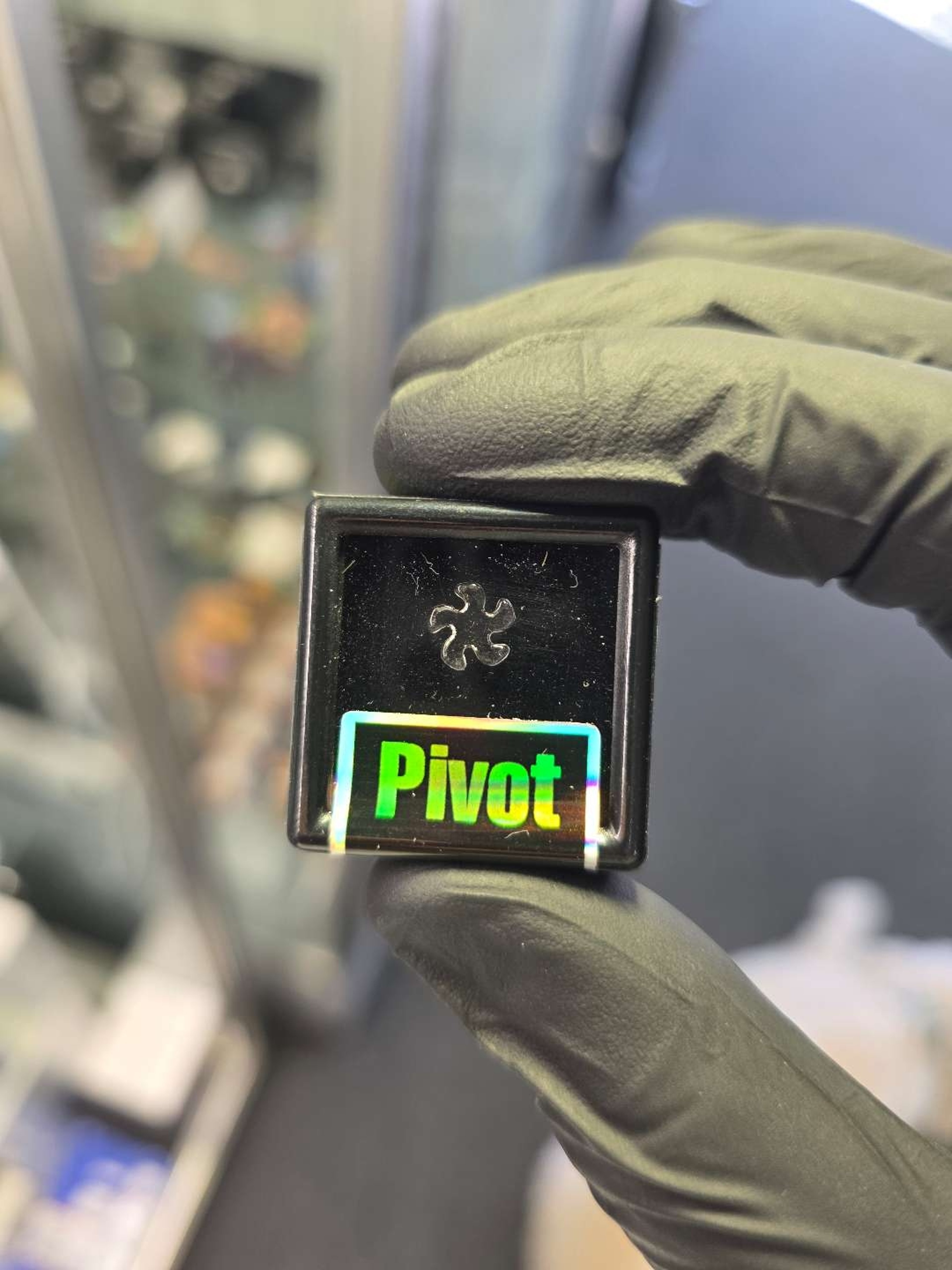 Preview pic of Black Market Glass Puffco Pivot Flake