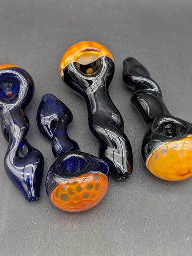 Preview pic of HONEYCOMB HELIX HAND PIPES