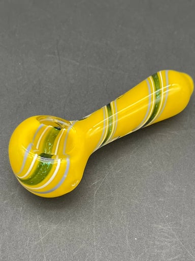 Preview pic of DICHRO SPIRAL SOLID COLOR HAND PIPE