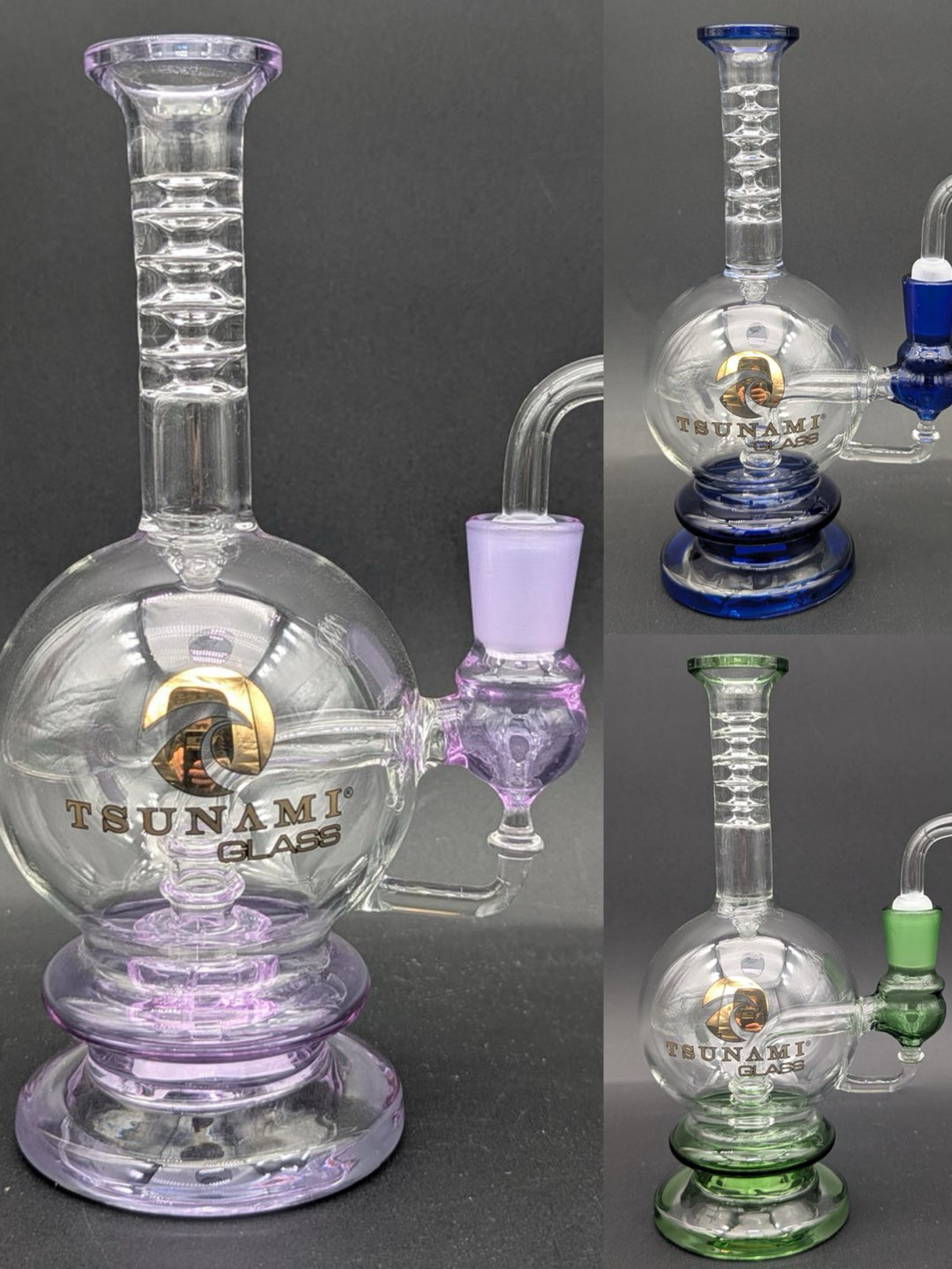 Preview pic of TSUNAMI CONCENTRATE RIG SHOWER HEAD 8″