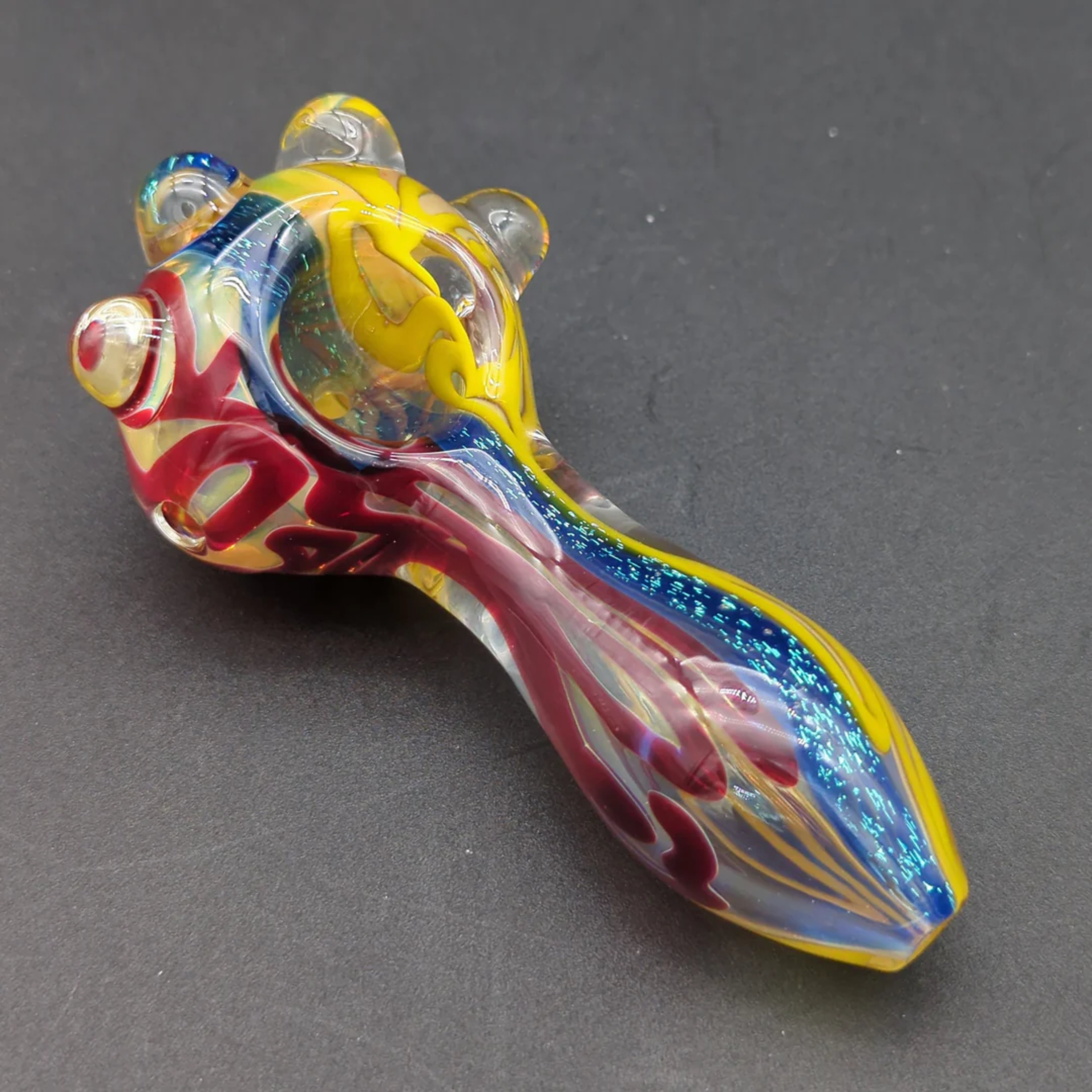DUAL COLOR DICHRO PIPE W/ STUDS image 0