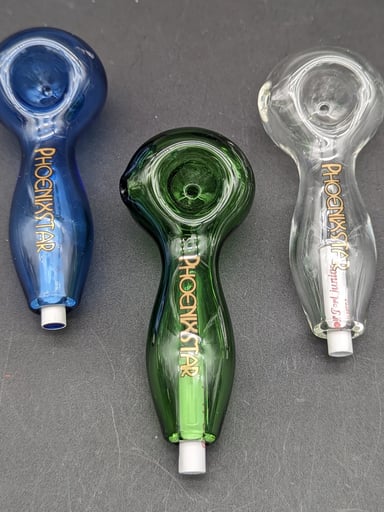 Preview pic of PHOENIX SOLID COLOR HAND PIPES W/ PFEIFEN FILTER