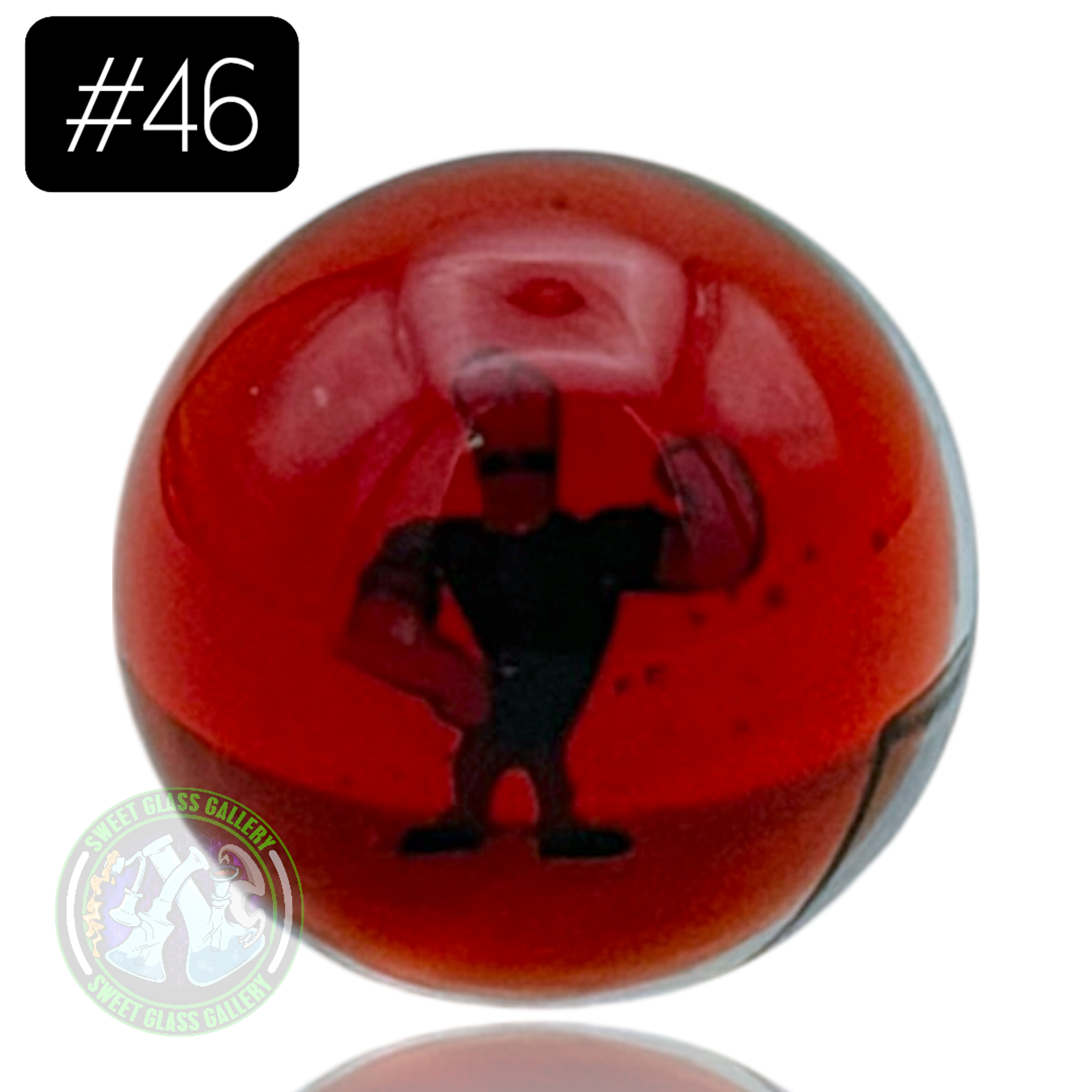 Keys Glass - Marble #46 (Johnny Bravo) image 0