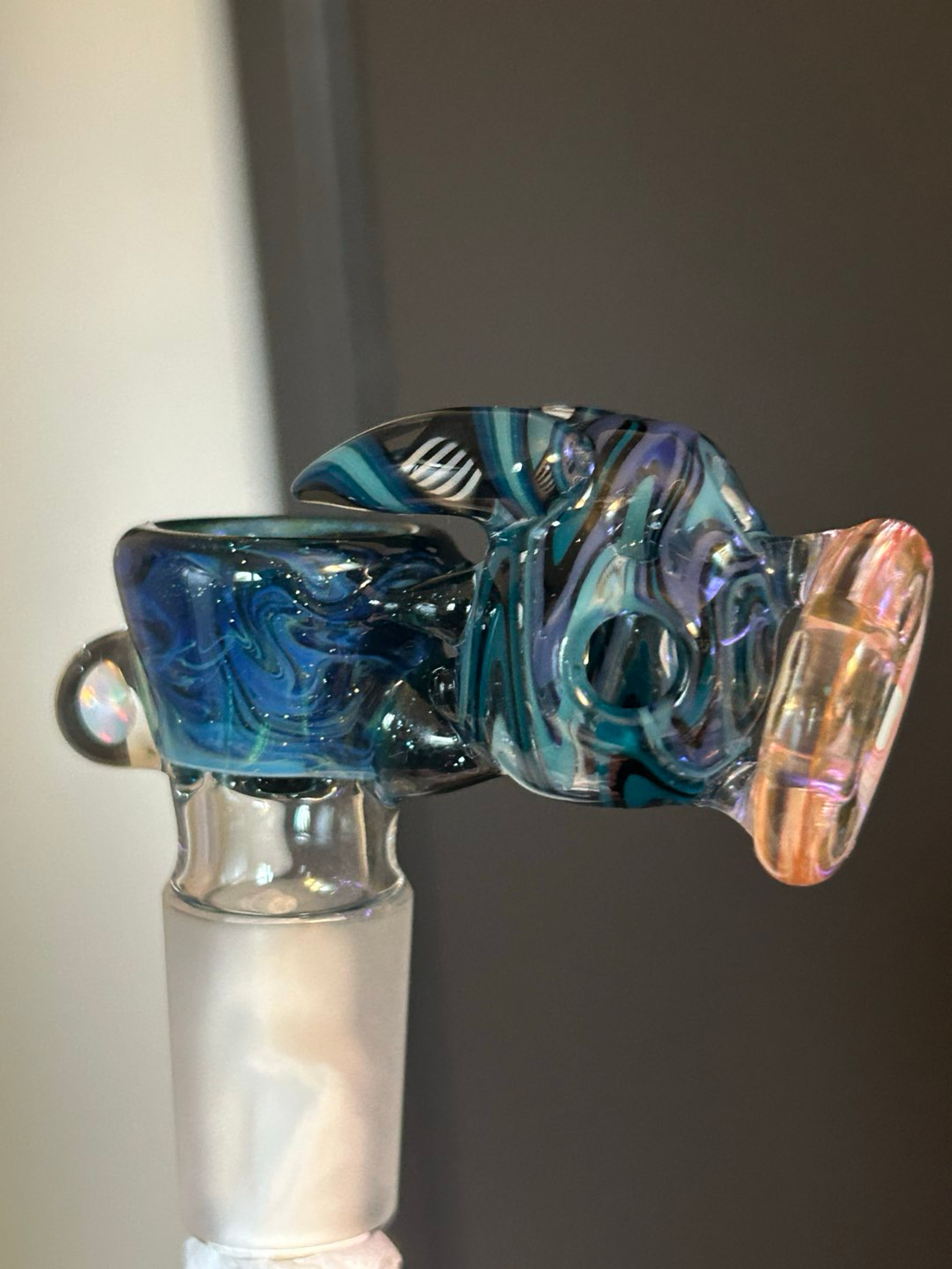 Preview pic of El mollo boro X Nancy glass Cat skull