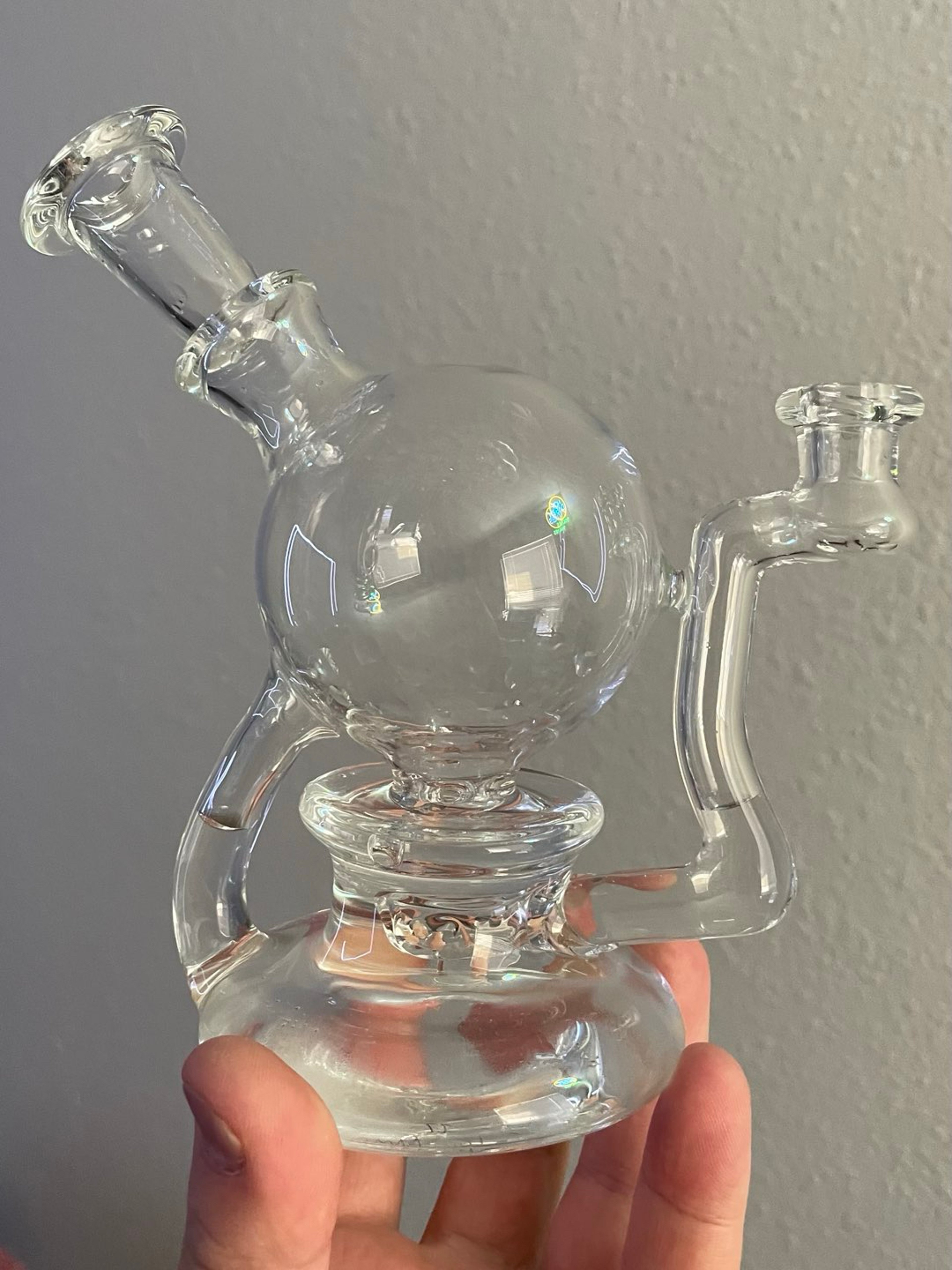 Preview pic of Swank Glass clear blooper 10mm