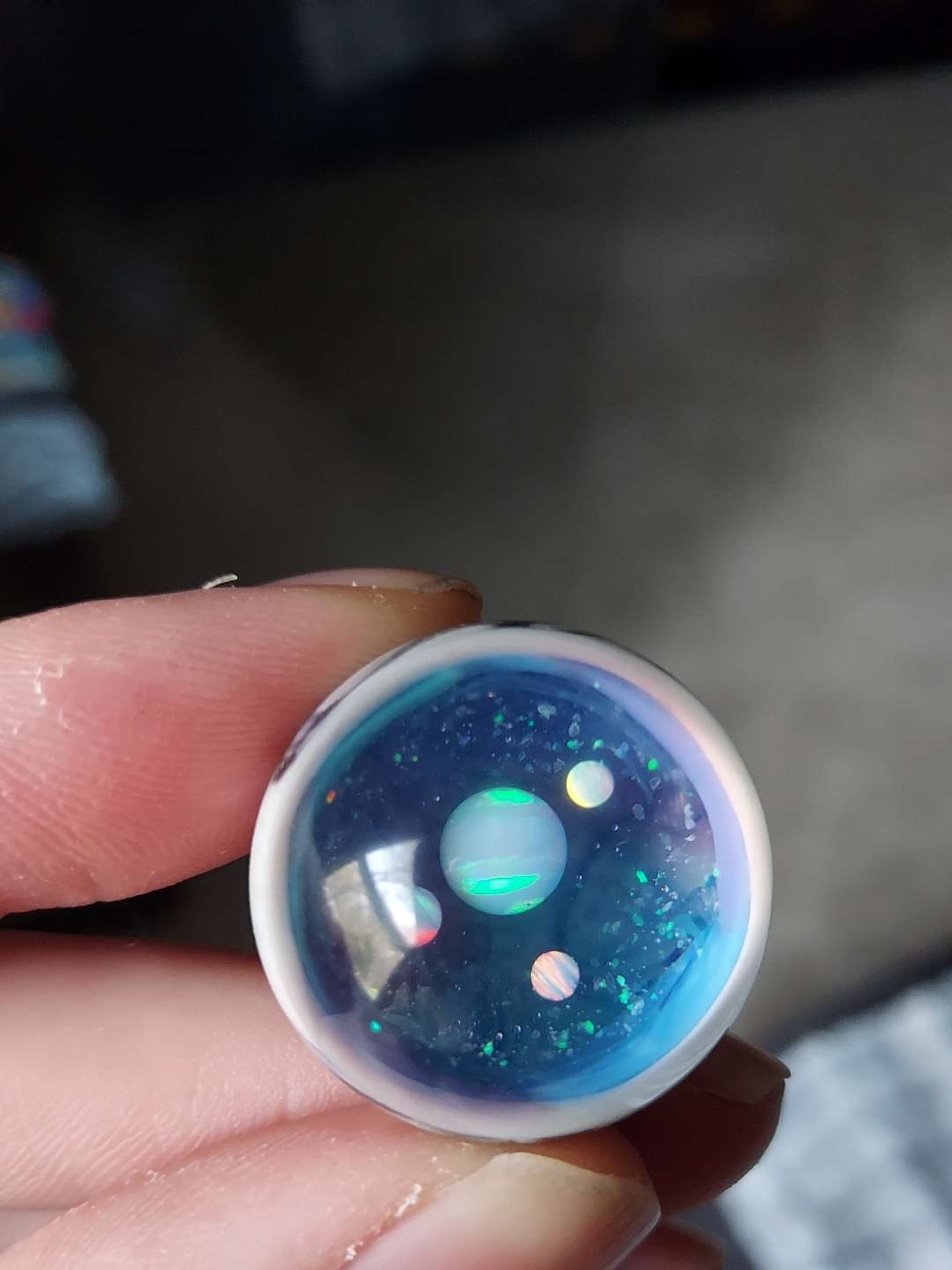 Preview pic of Scomo opal cluster marble