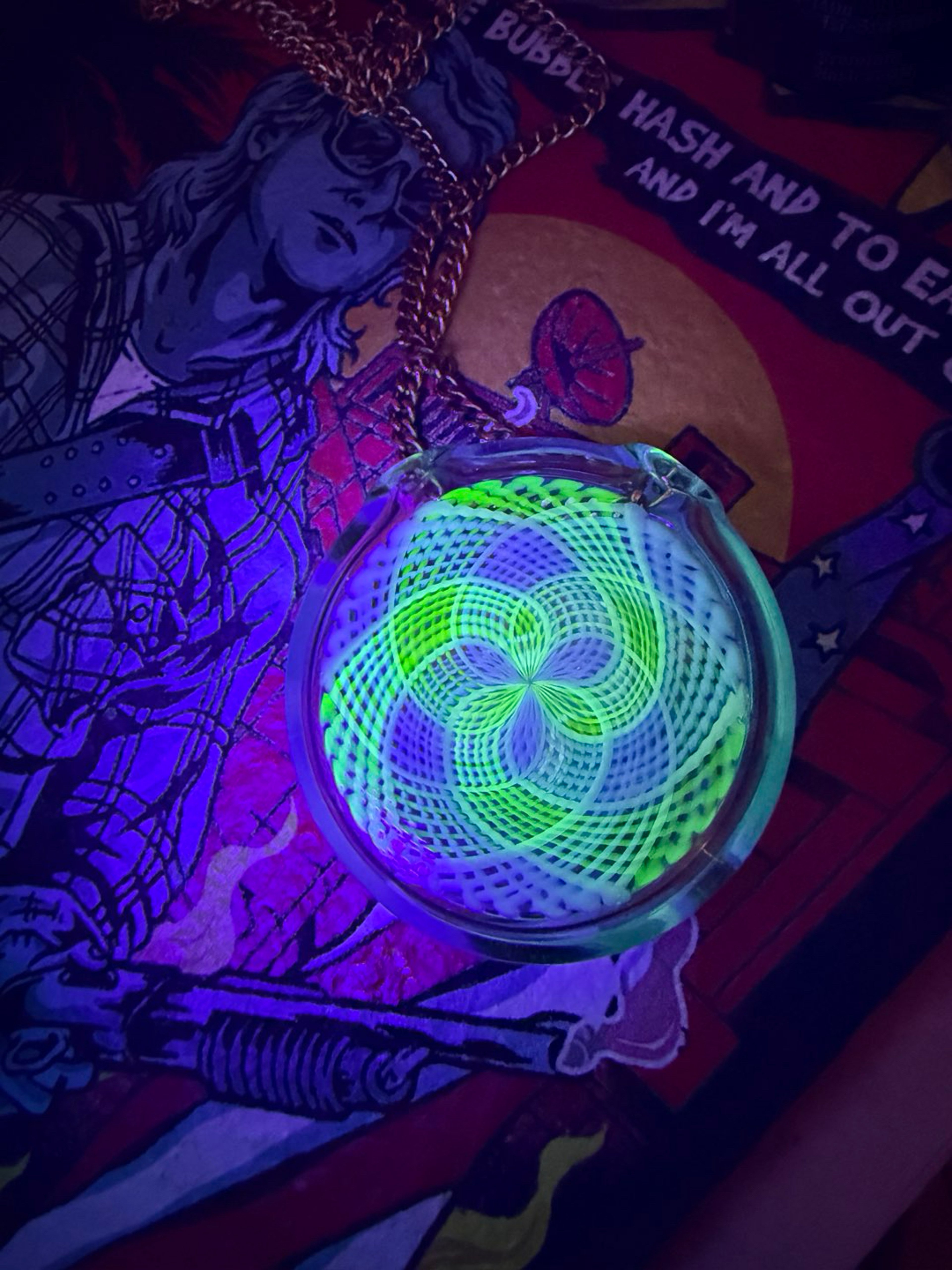 Preview pic of Koichi Yaijma hollow UV pendant
