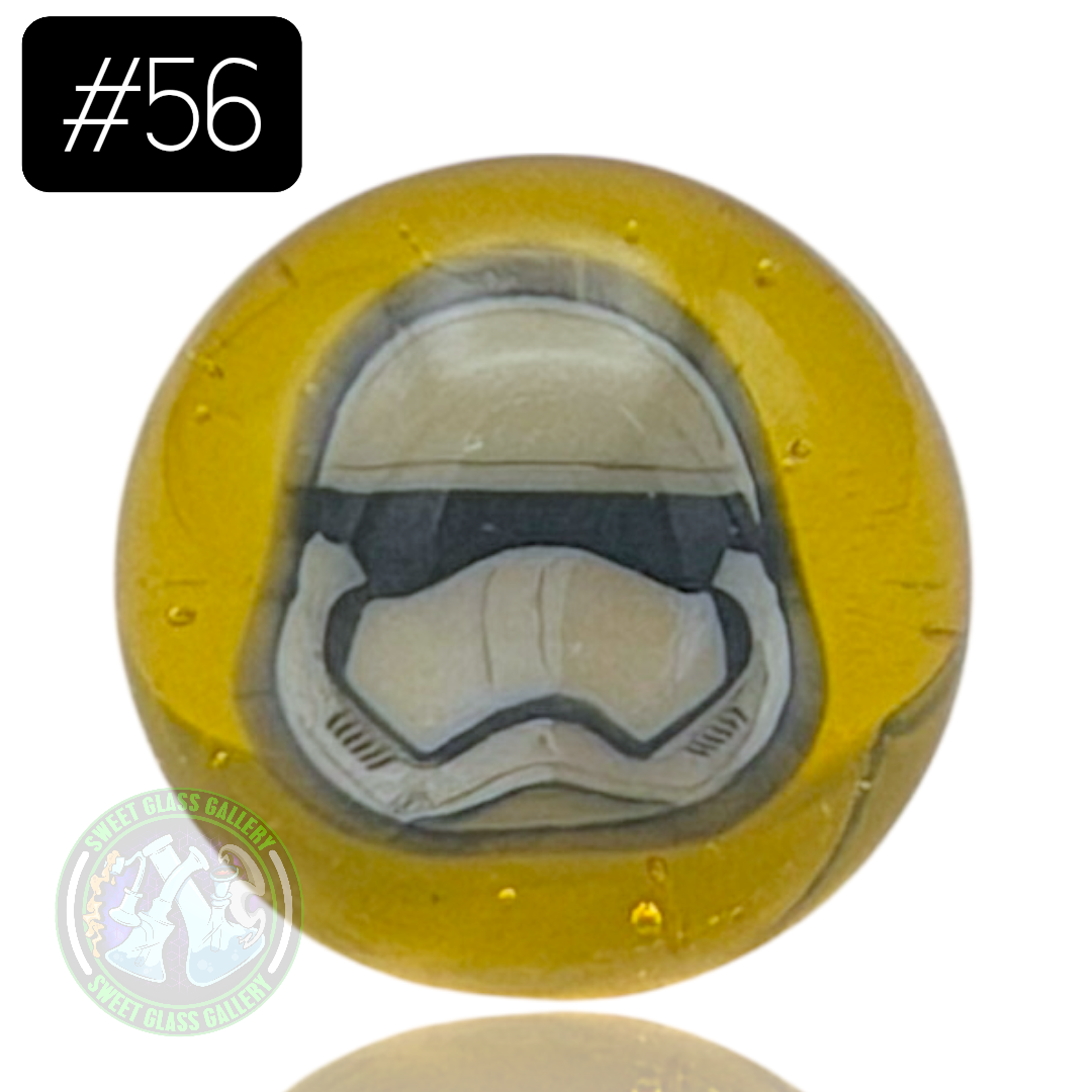 Keys Glass - Marble #56 (Storm Trooper - Starwars) image 0