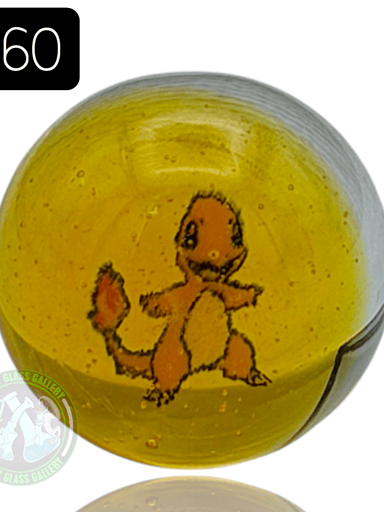 Preview pic of Keys Glass - Marble #60 (Charmander - Pokémon)