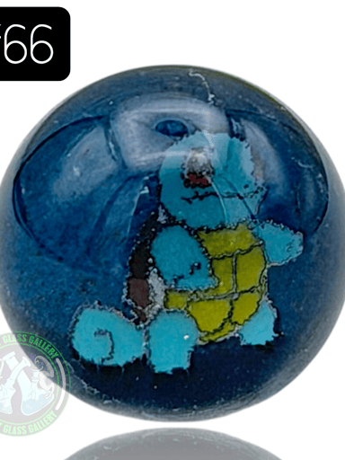 Preview pic of Keys Glass - Marble #66 (Squirtle - Pokémon)