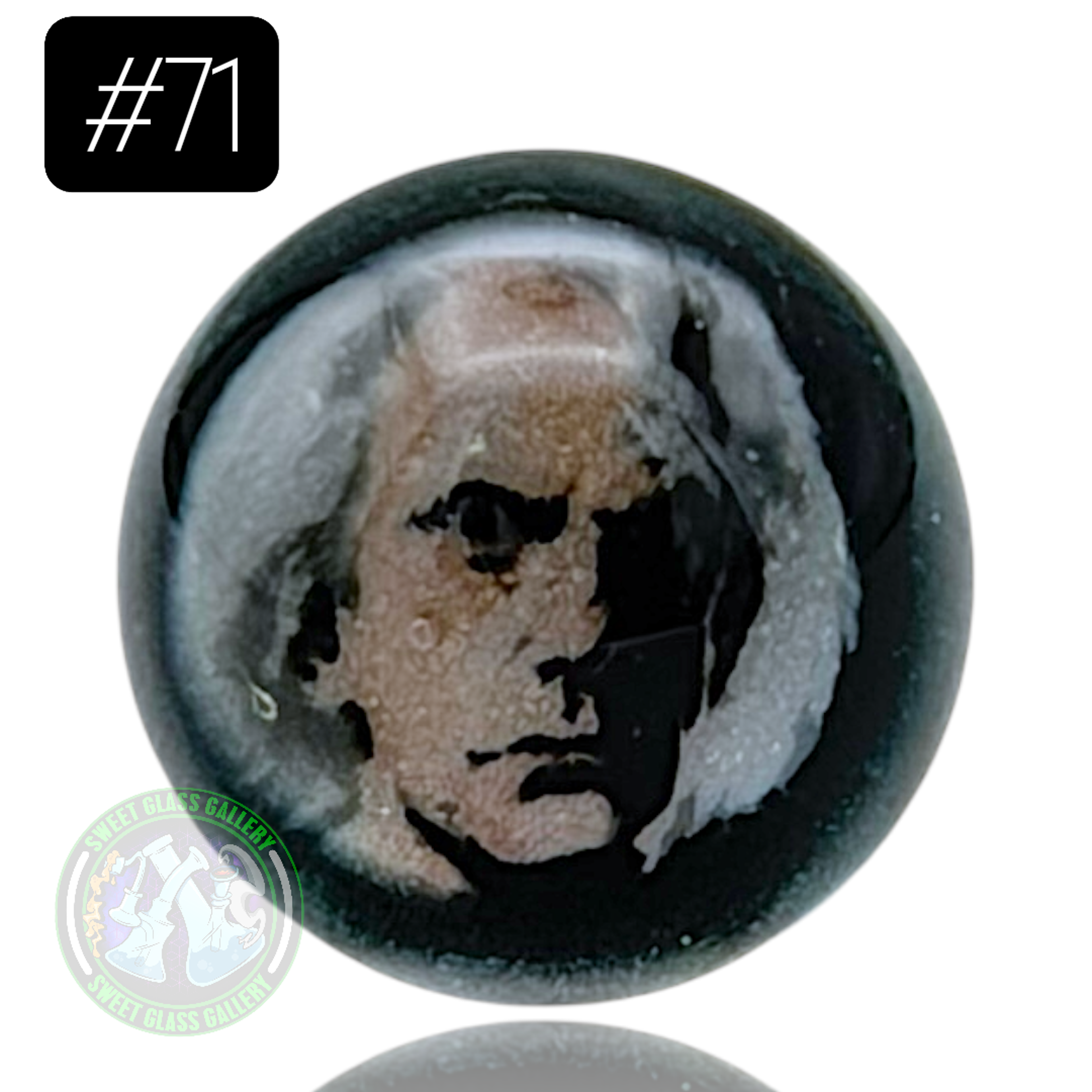 Keys Glass - Marble #71 (Doc - Back To The Future) image 0