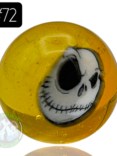 Preview pic of Keys Glass - Marble #72 (Jack Skeleton - The Nightmare Before Christmas)