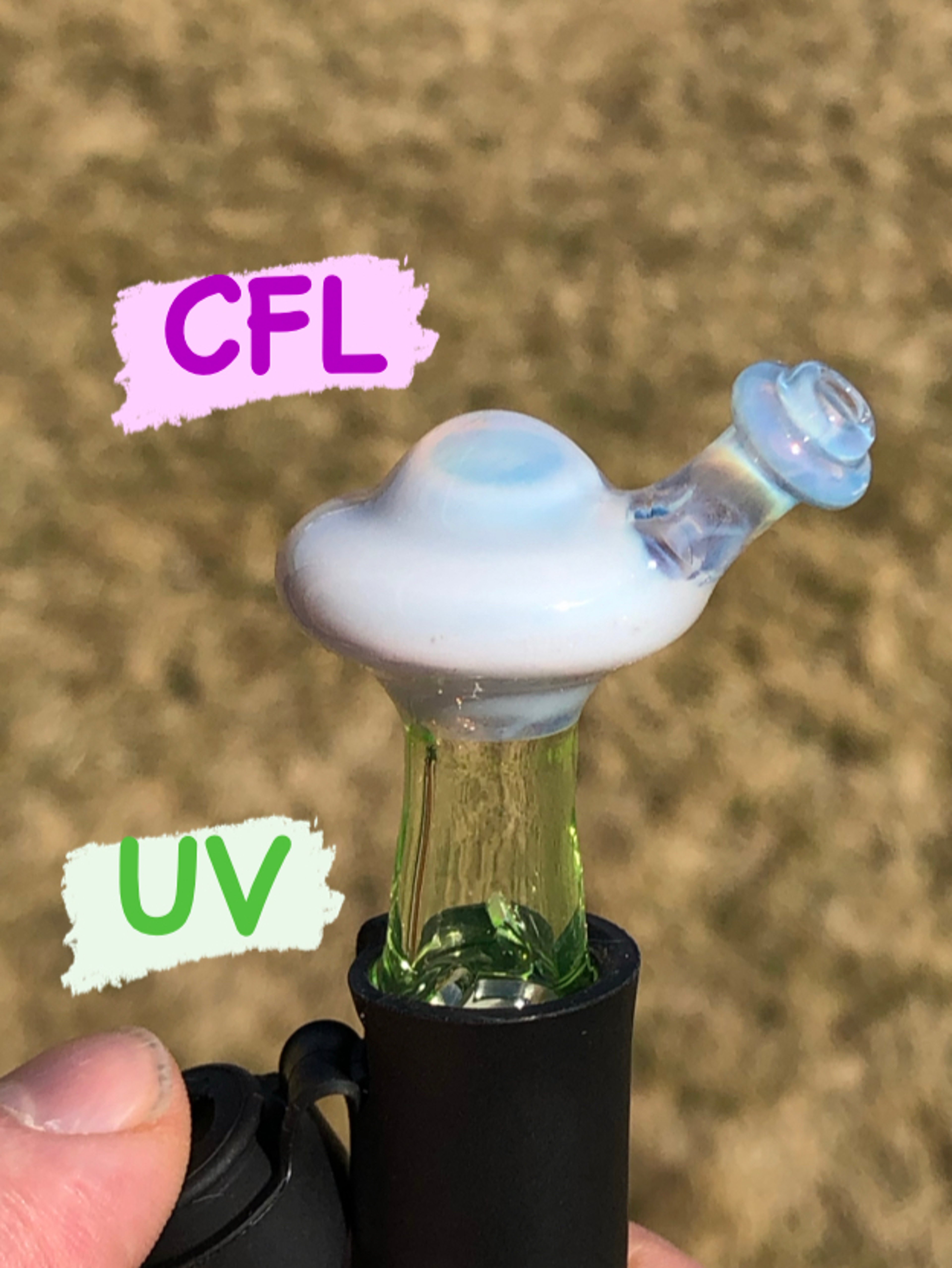 UFO themed Puffco Pivot top image 0