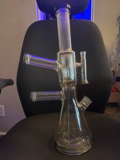 Preview pic of 18” bong and rig dual piece