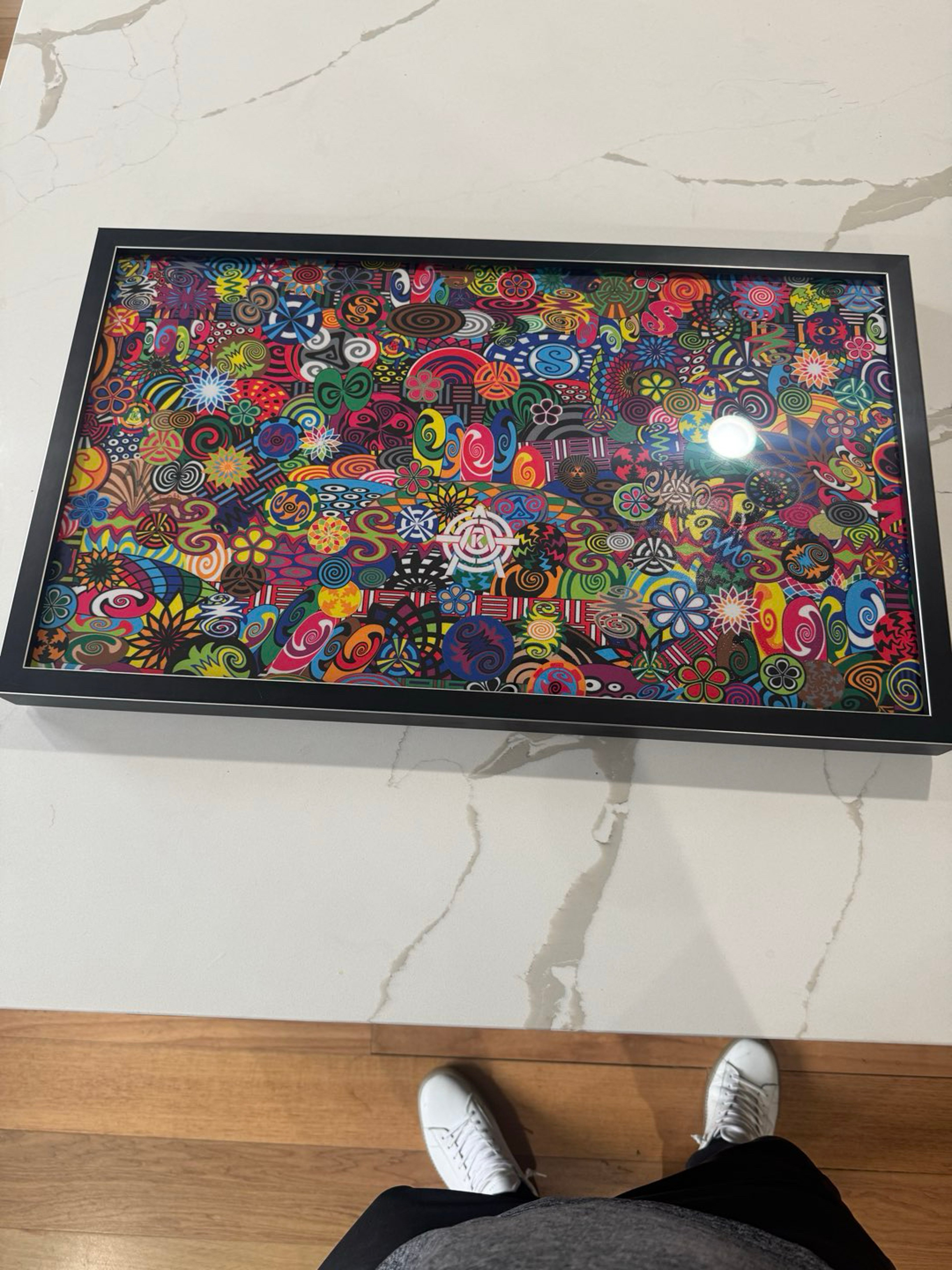 Preview pic of Absolute krunk mat 50th anniversary signed rectangle professionally framed