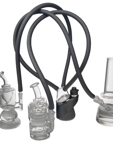 Preview pic of MJ Arsenal MEDUSA Puffco Peak 3-Hose Whip Kit
