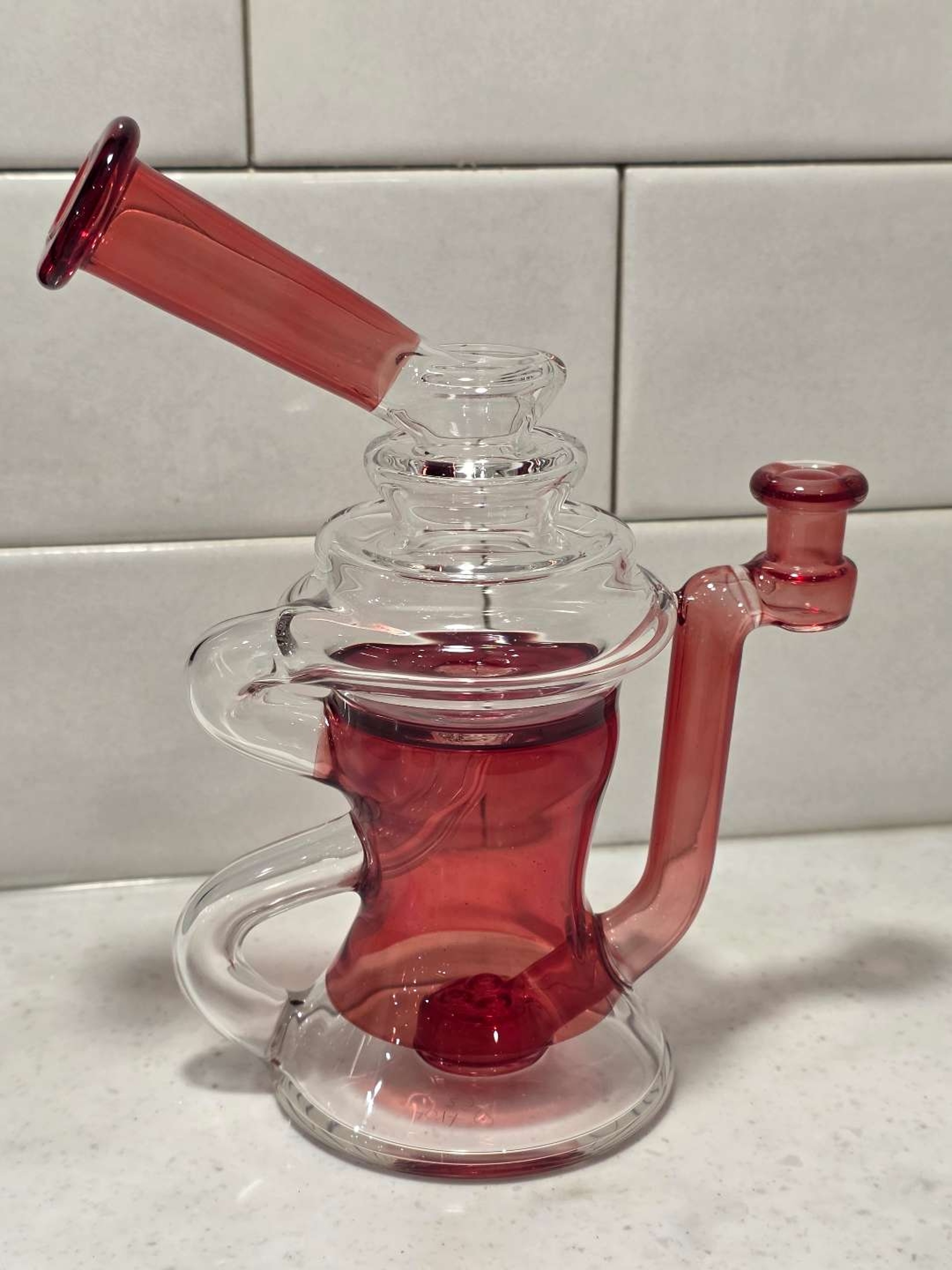 Preview pic of New 420 Puntington Slurper Set 2025 Hoyt Refined Recycler Shipped In A Pelican