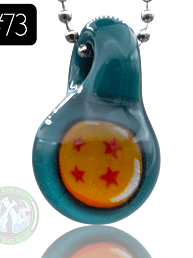 Preview pic of Keys Glass - Pendant #73 (4 Star Dragonball - Dragonball Z)