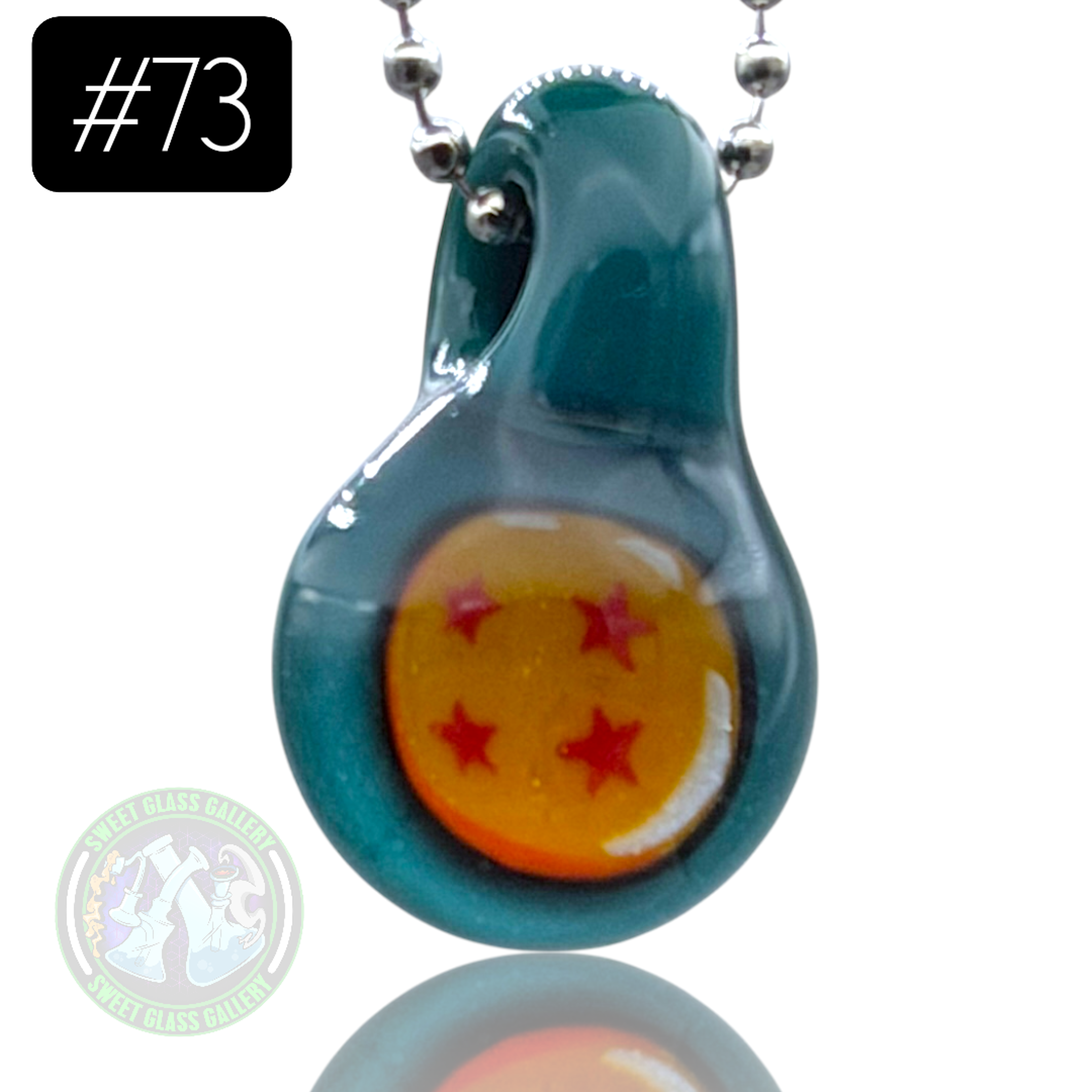 Preview pic of Keys Glass - Pendant #73 (4 Star Dragonball - Dragonball Z)