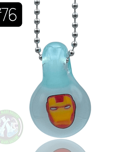 Preview pic of Keys Glass - Pendant #76 (Ironman)