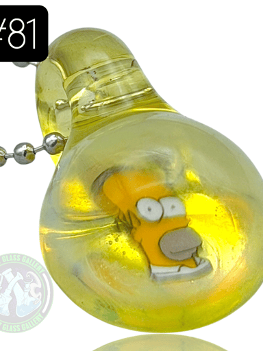 Preview pic of Keys Glass - Pendant #81 (Homer - The Simpsons)