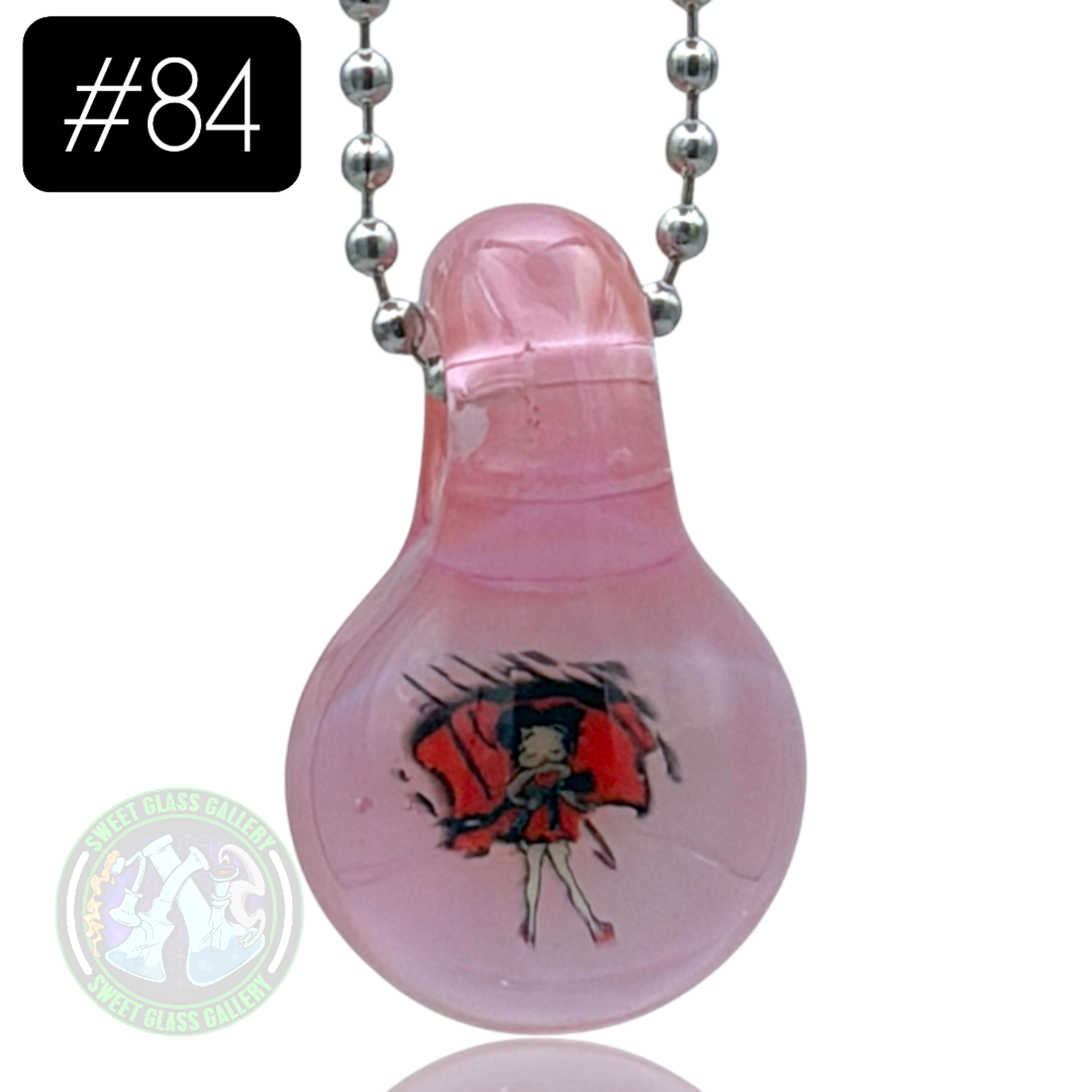 Preview pic of Keys Glass - Pendant #84 (Betty Boop)