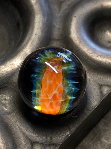Preview pic of Sliver fume honey comb marble