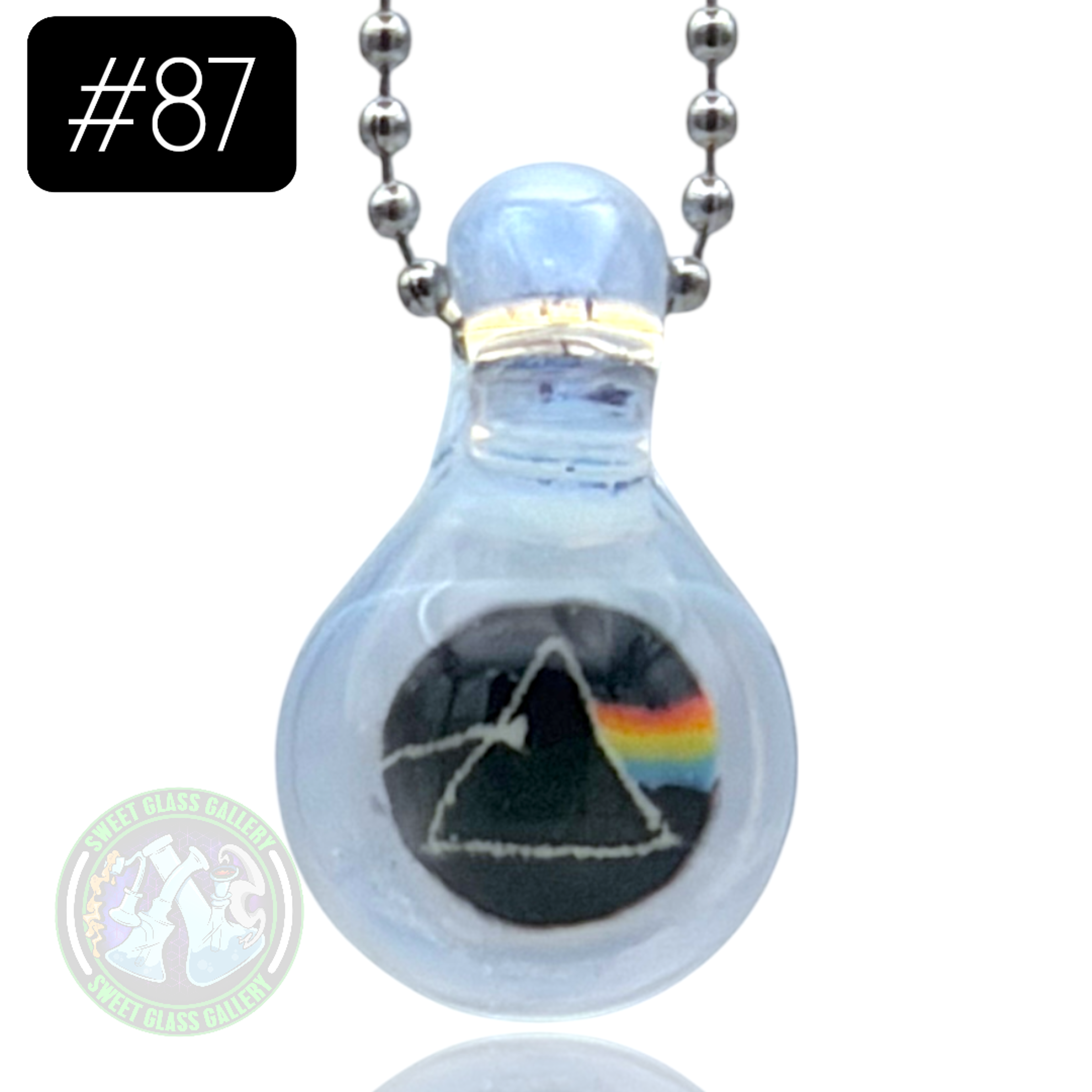Preview pic of Keys Glass - Pendant #87 (Pink Floyd)