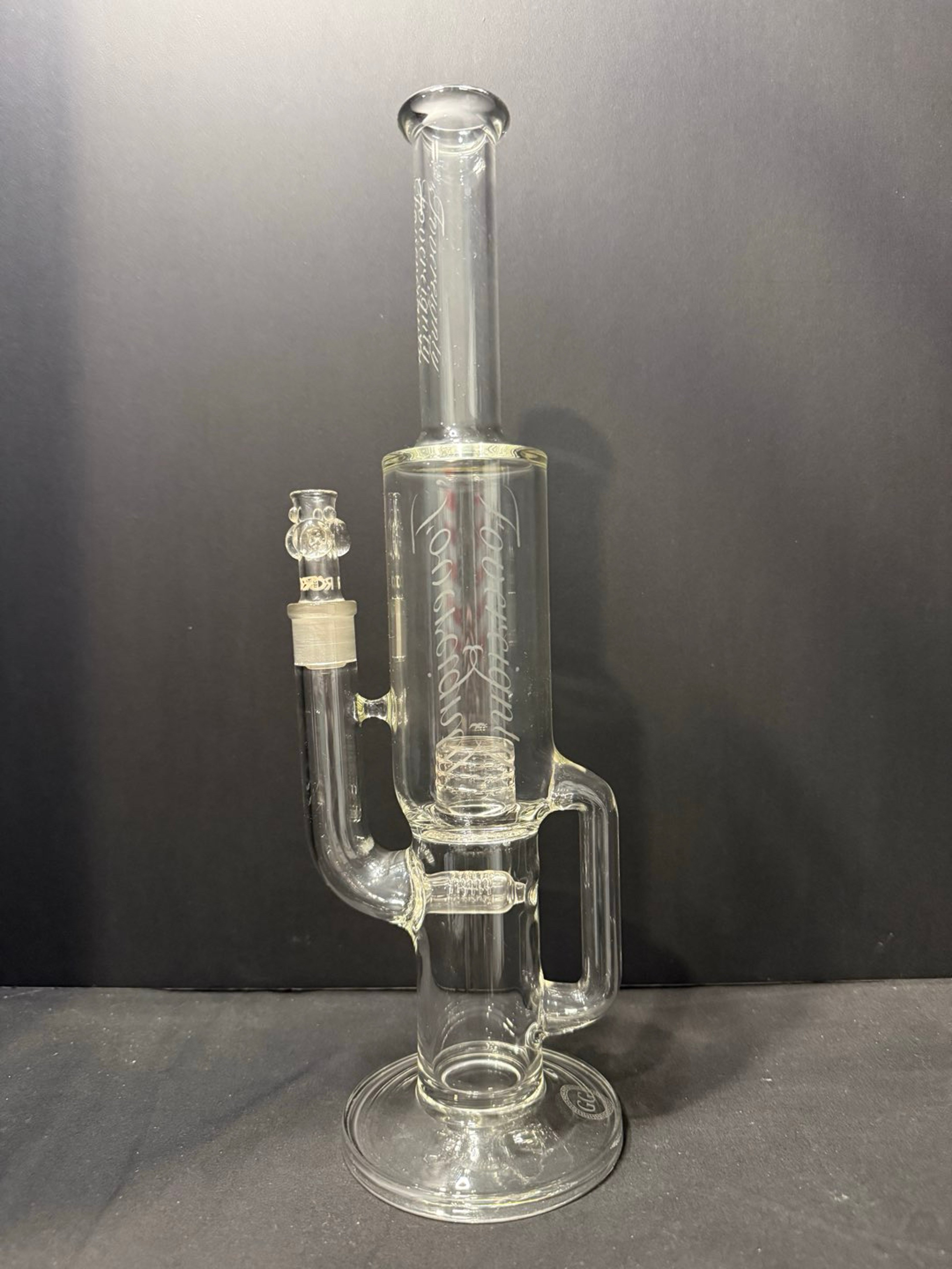 Greek Glass with custom sandblasting image 0