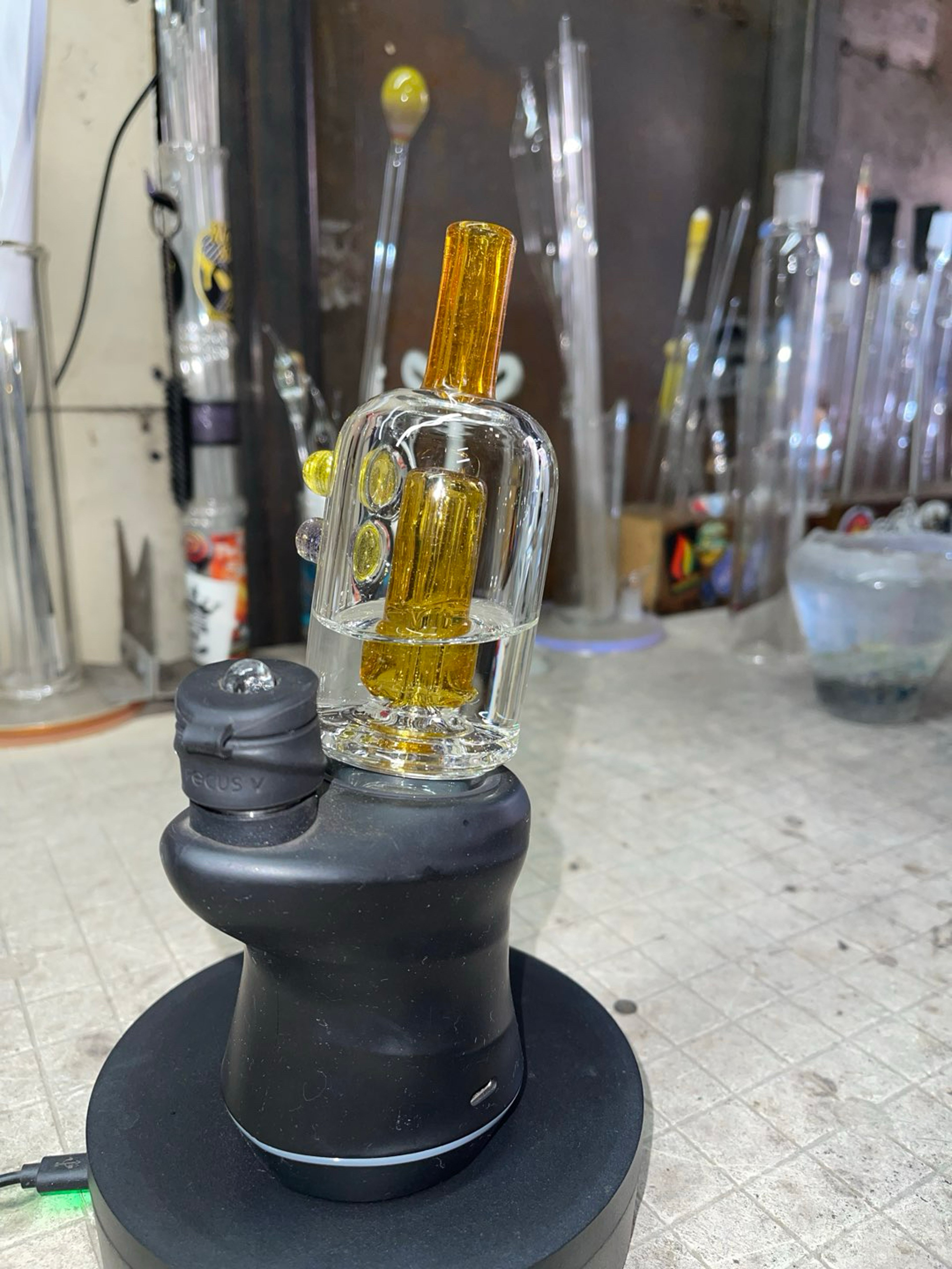 Solar flare color, 2 holes perc,(device not included) image 0