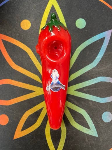 Preview pic of Red Chile Pepper 5 inch hand pipe