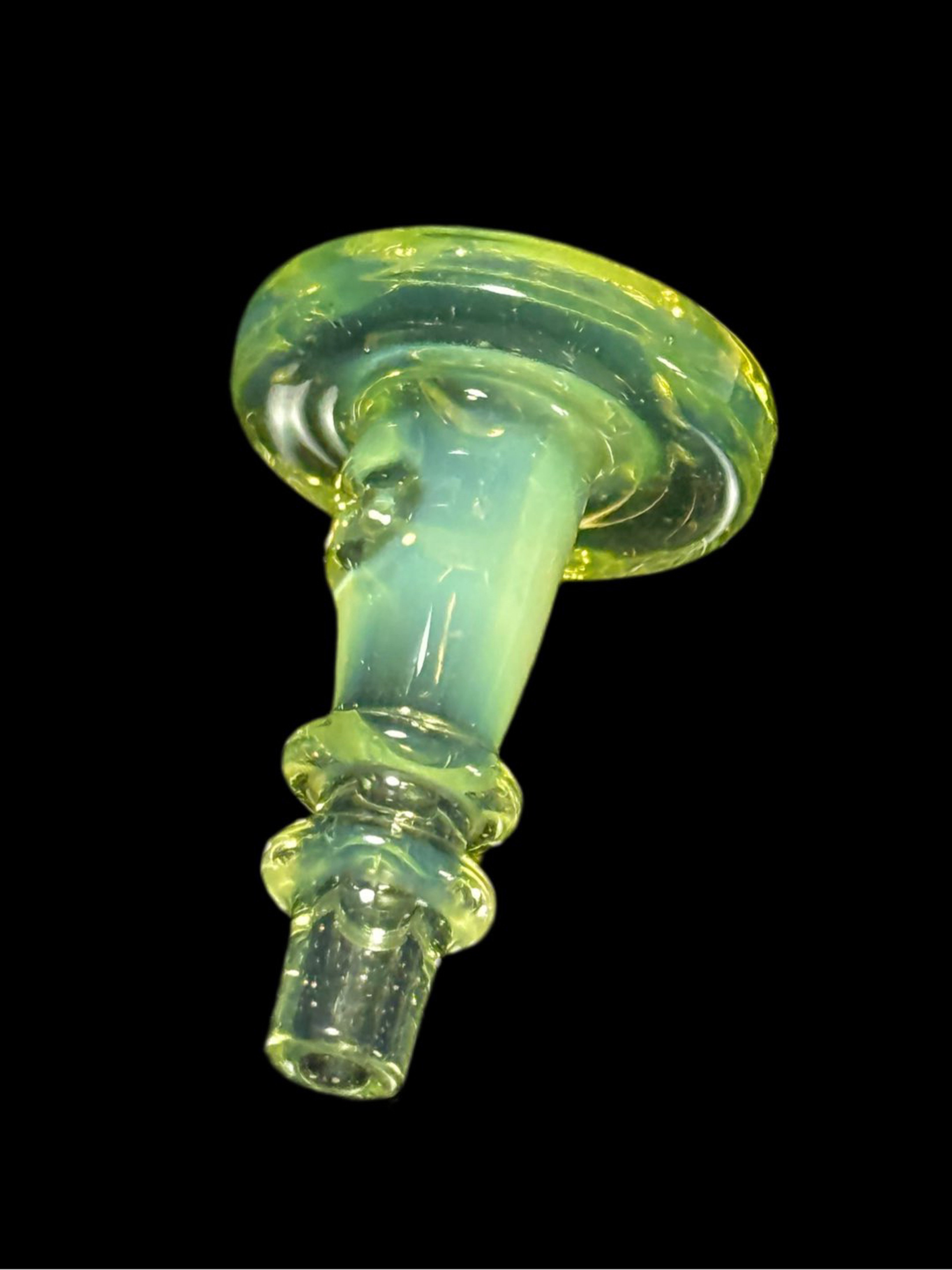 Preview pic of AJ Surf City Tubes Green Opal Puffco Peak 3DXL Joystick Cap