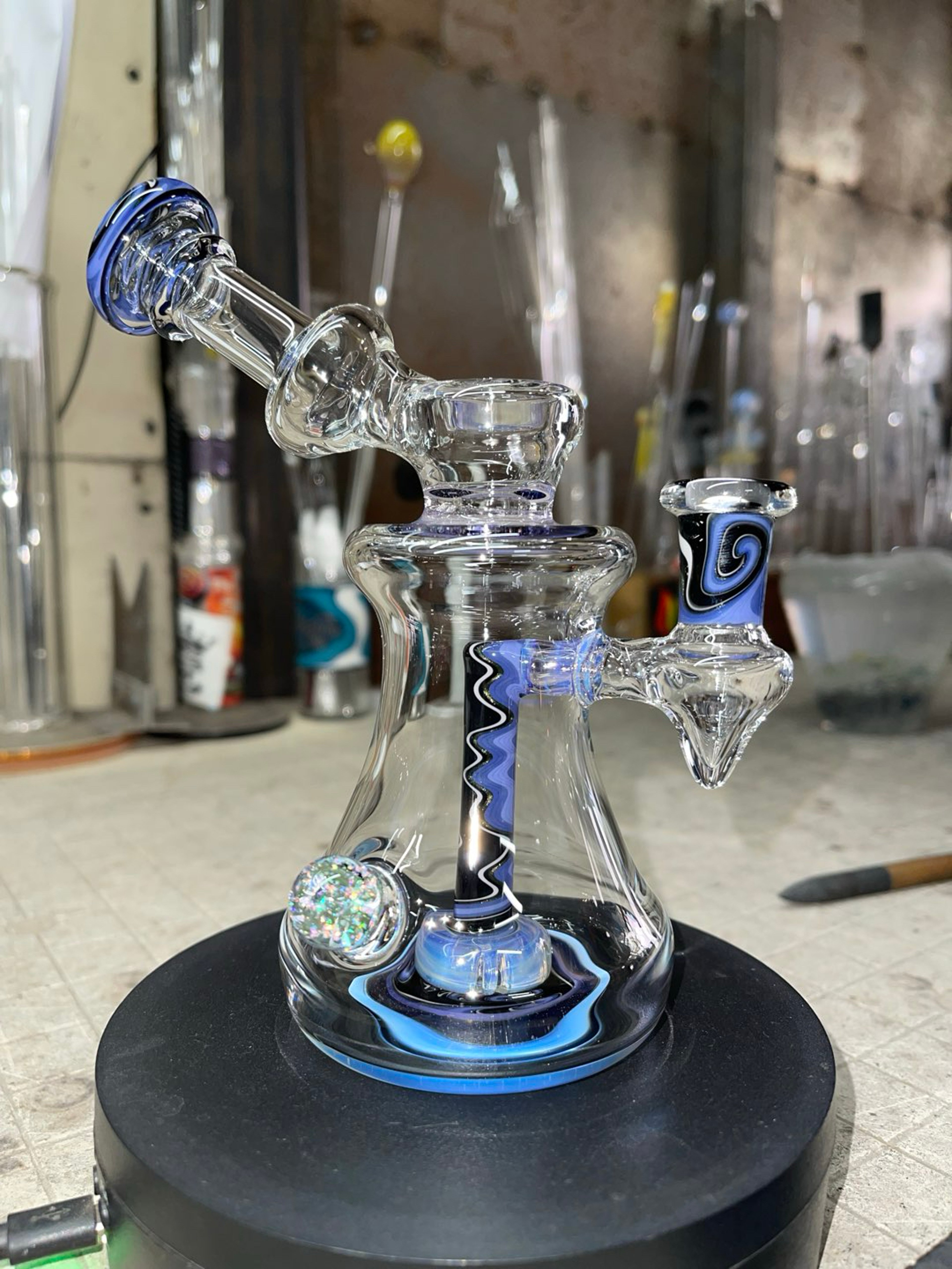 Preview pic of 6.5” tall , 10mm joint, 6 slits perc