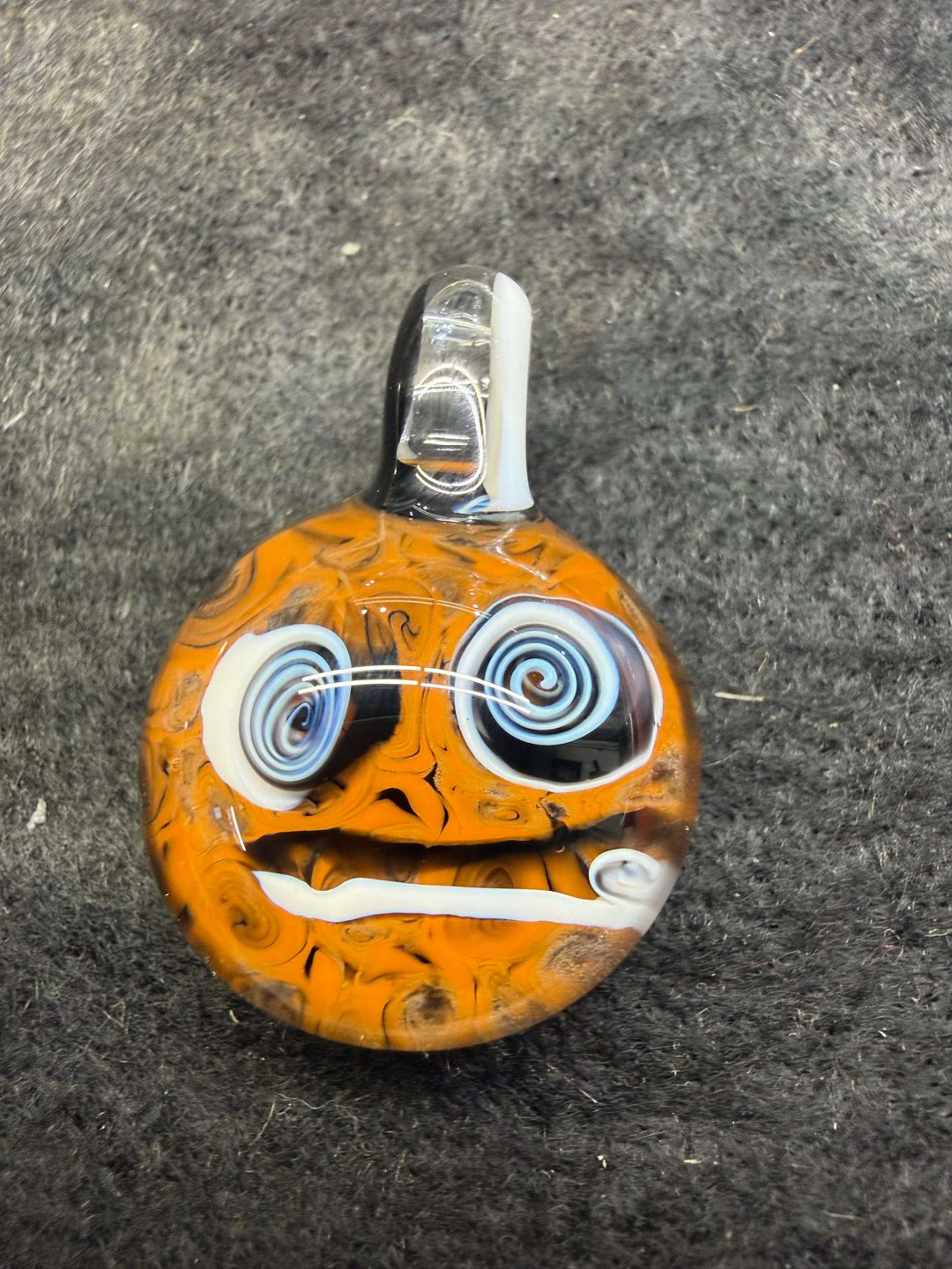 Crazy face orange image 0