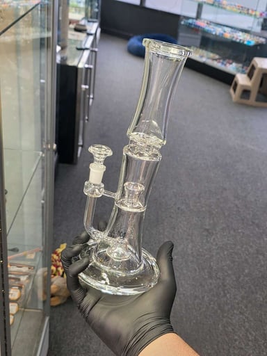 Preview pic of MJ Arsenal Spire Waterpipe Clear