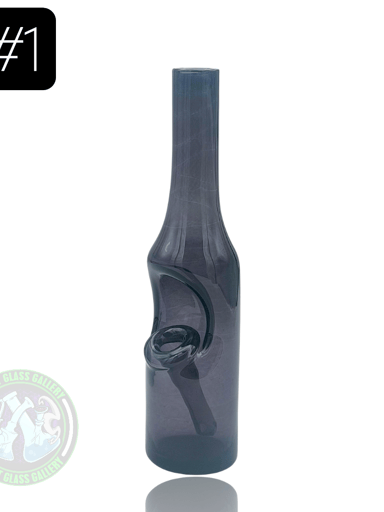 Preview pic of Billzboro Glass - Rig #1 - Saki Bottle