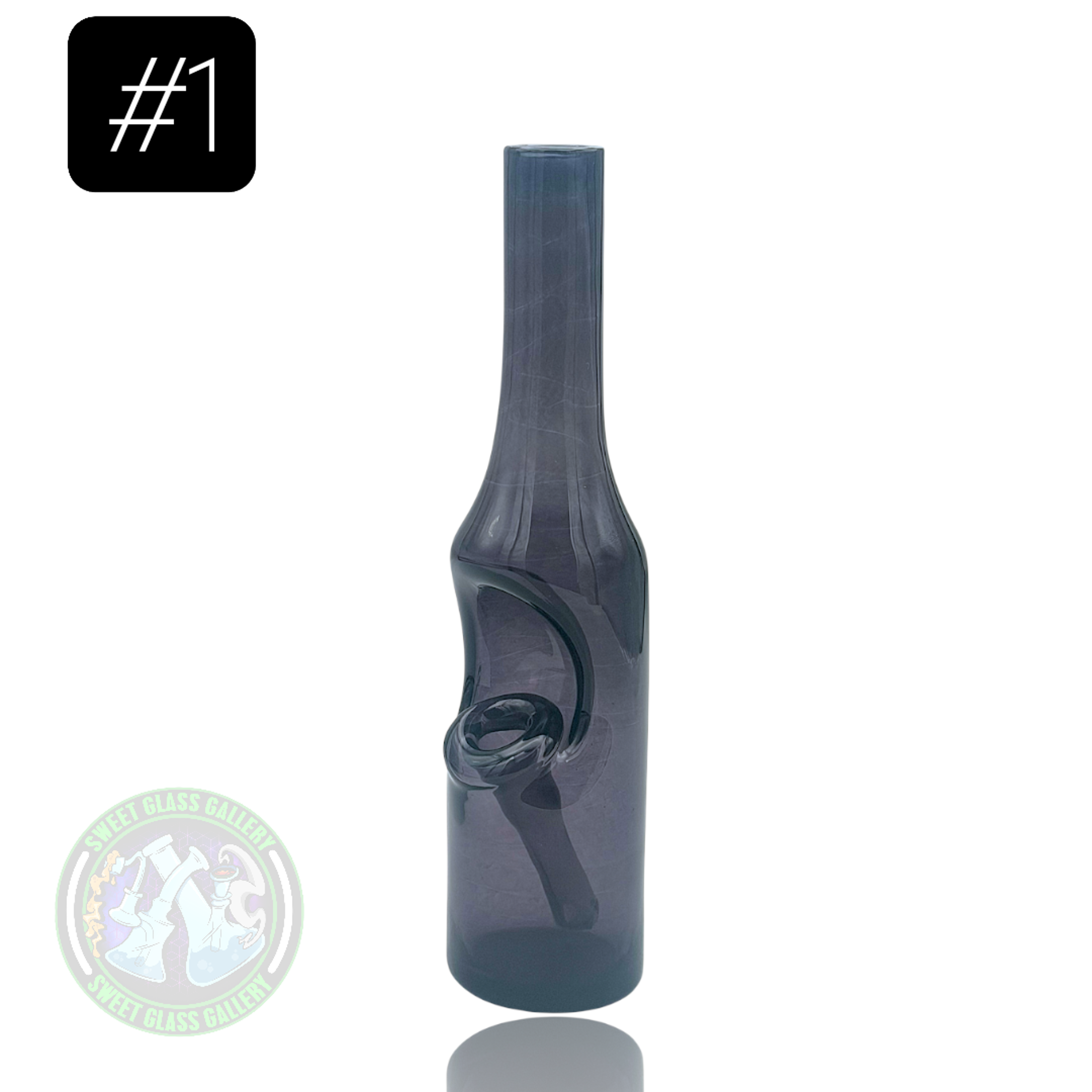 Preview pic of Billzboro Glass - Rig #1 - Saki Bottle