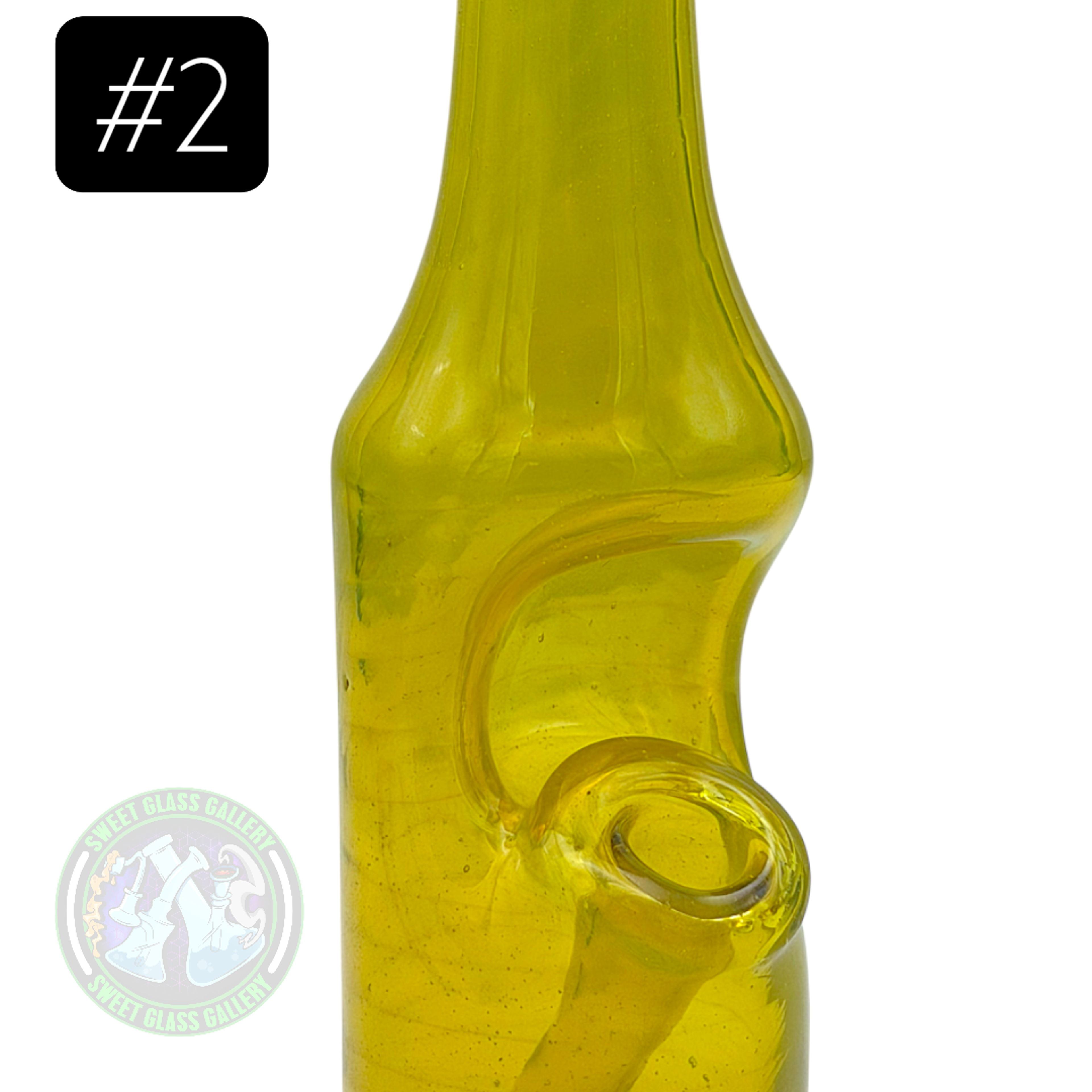 Preview pic of Billzboro Glass - Rig #2 - Saki Bottle