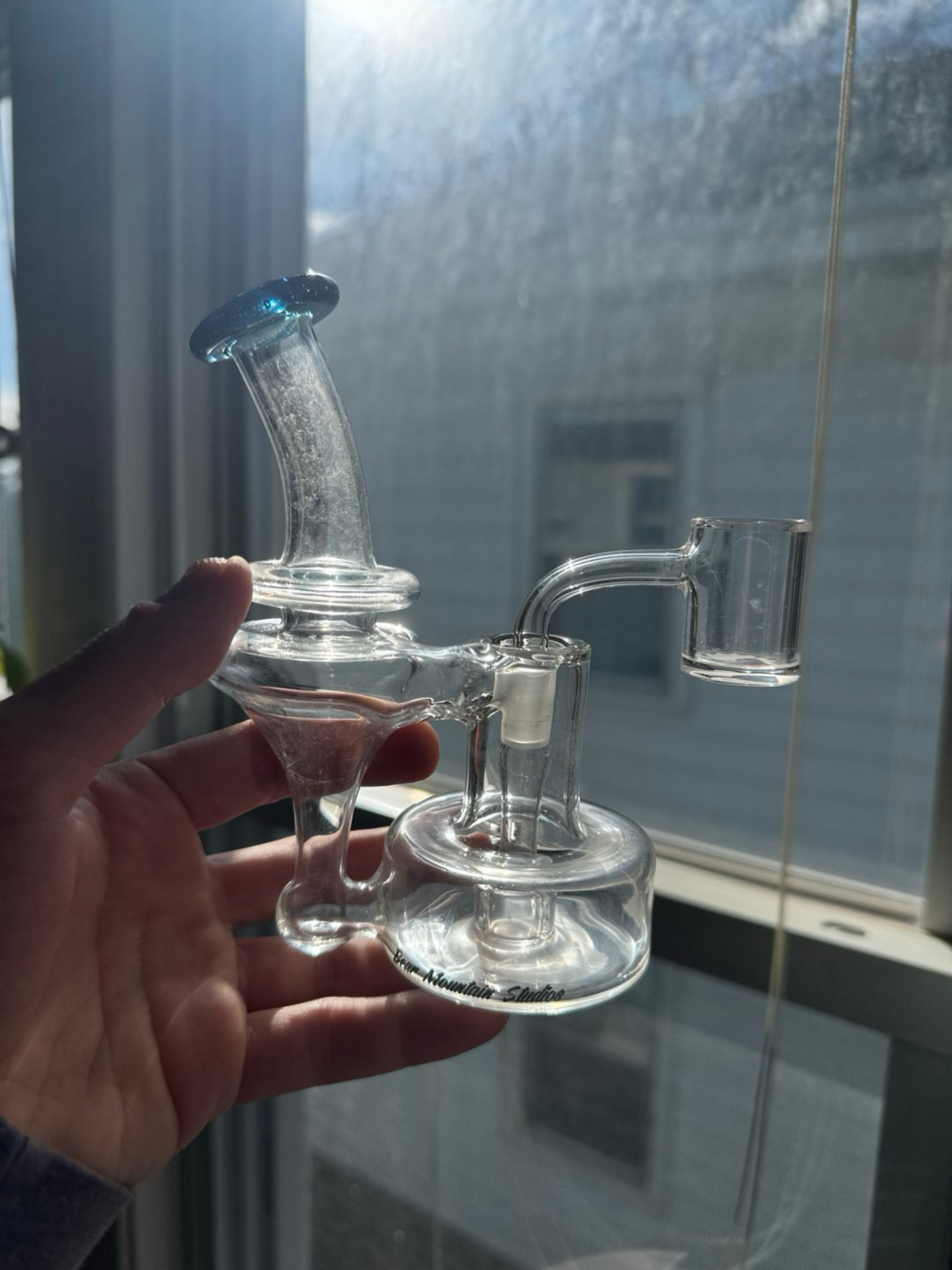 Preview pic of 2020 BMS Micro RBR in Blue Stardust (10mm Female) with Toro Grail