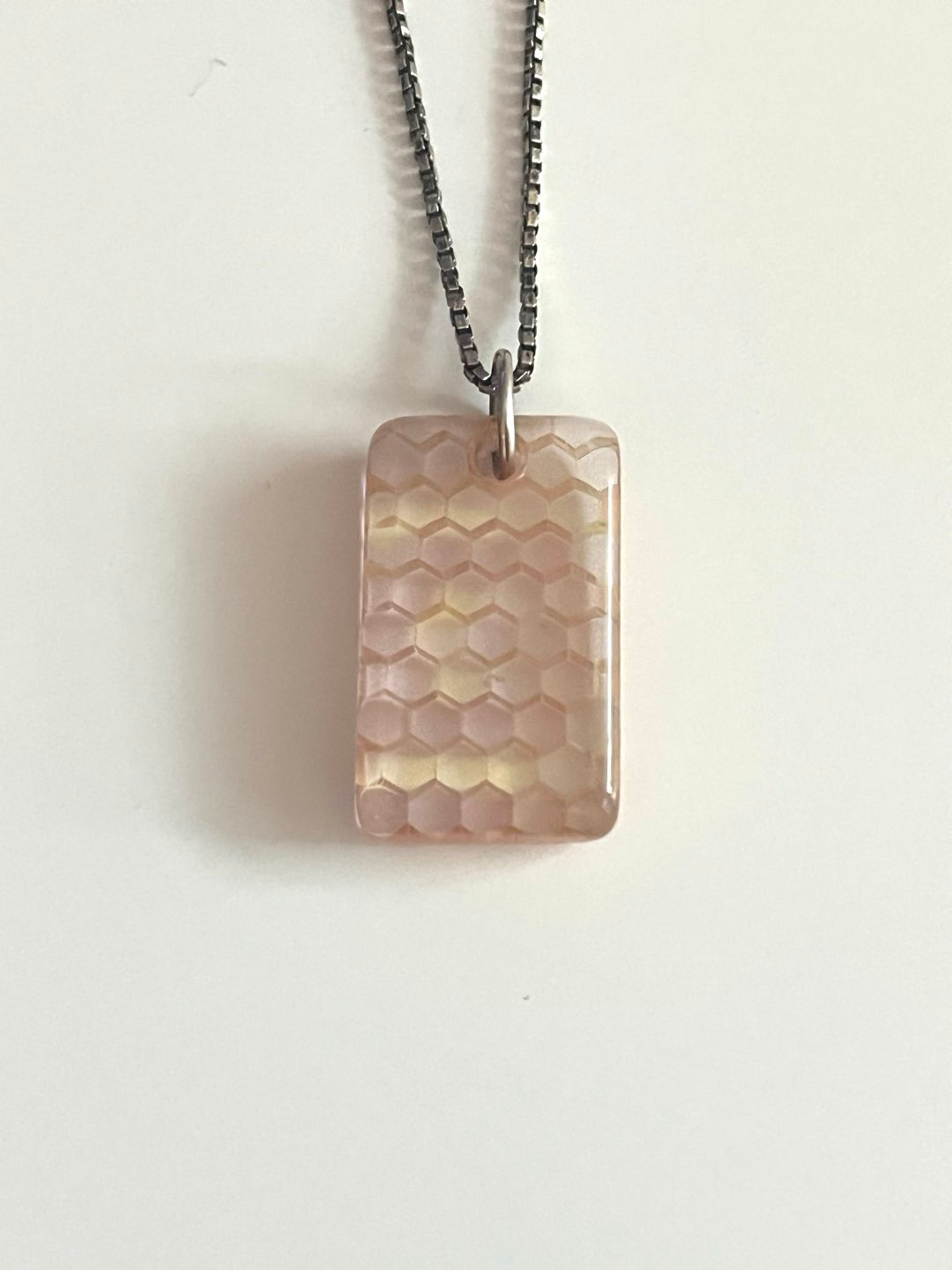 Ryan Teurfs Honeycomb Pendant with chain image 0