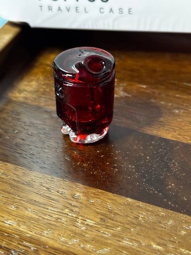 Preview pic of Nib Glass Pivot Spinner Top🌪️
