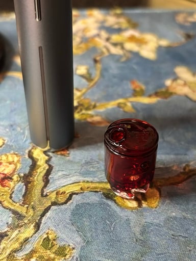 Preview pic of Nib Glass Pivot Spinner Top🌪️