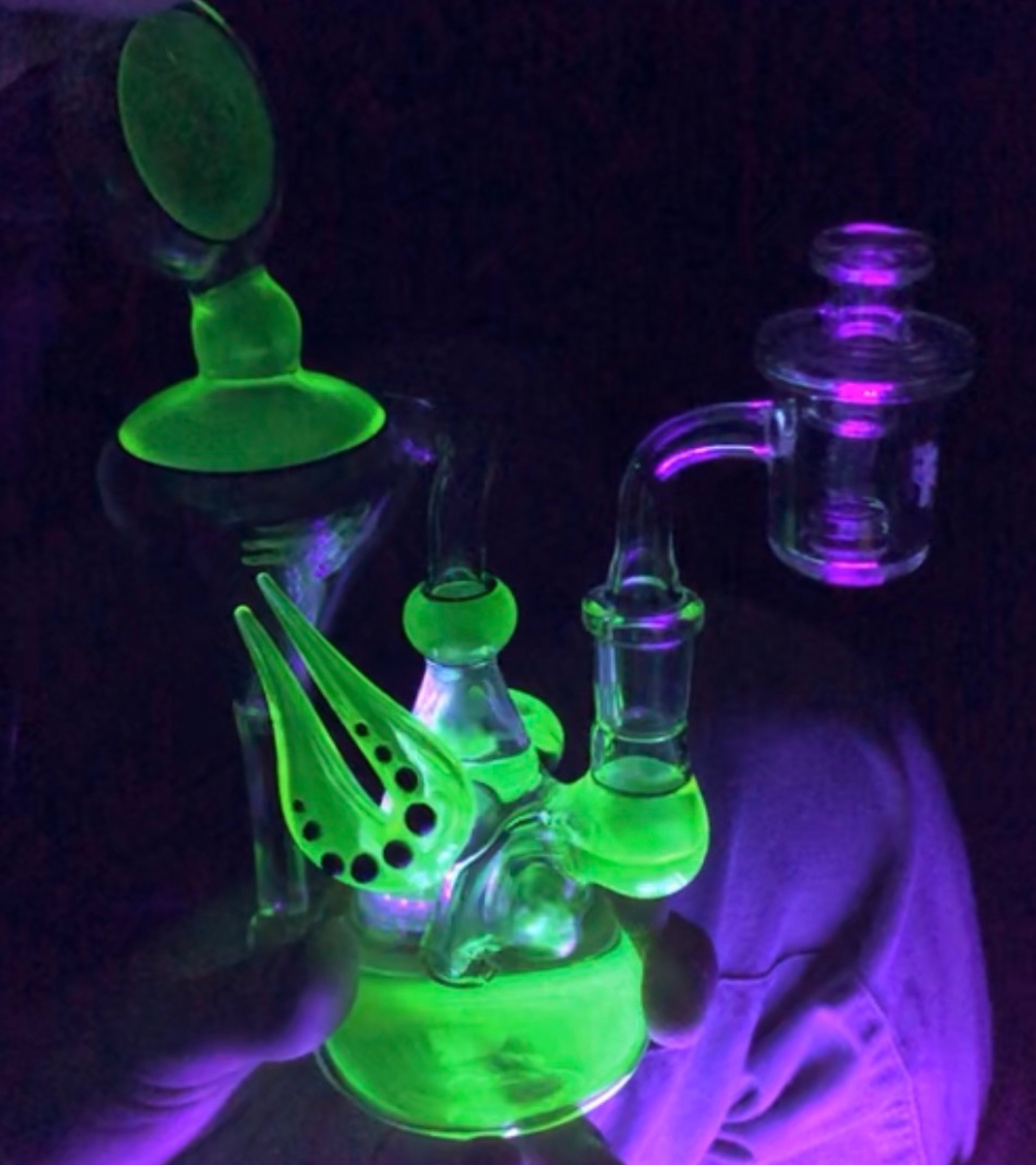 Preview pic of Geoff Platt Custom UV Dual Recycler w/ Pelican Case