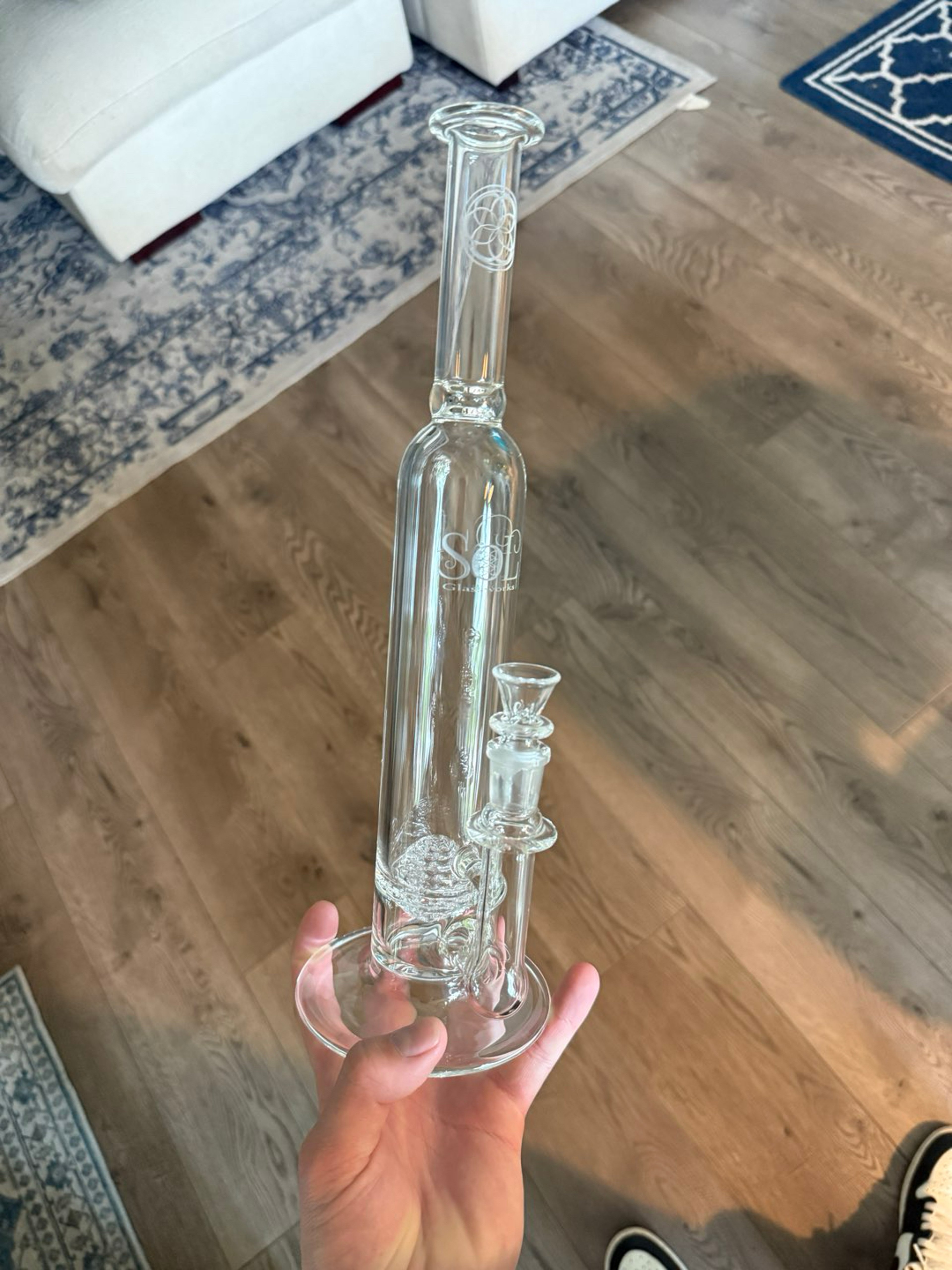 Preview pic of SoL Glassworks 50mm Lace Sphere