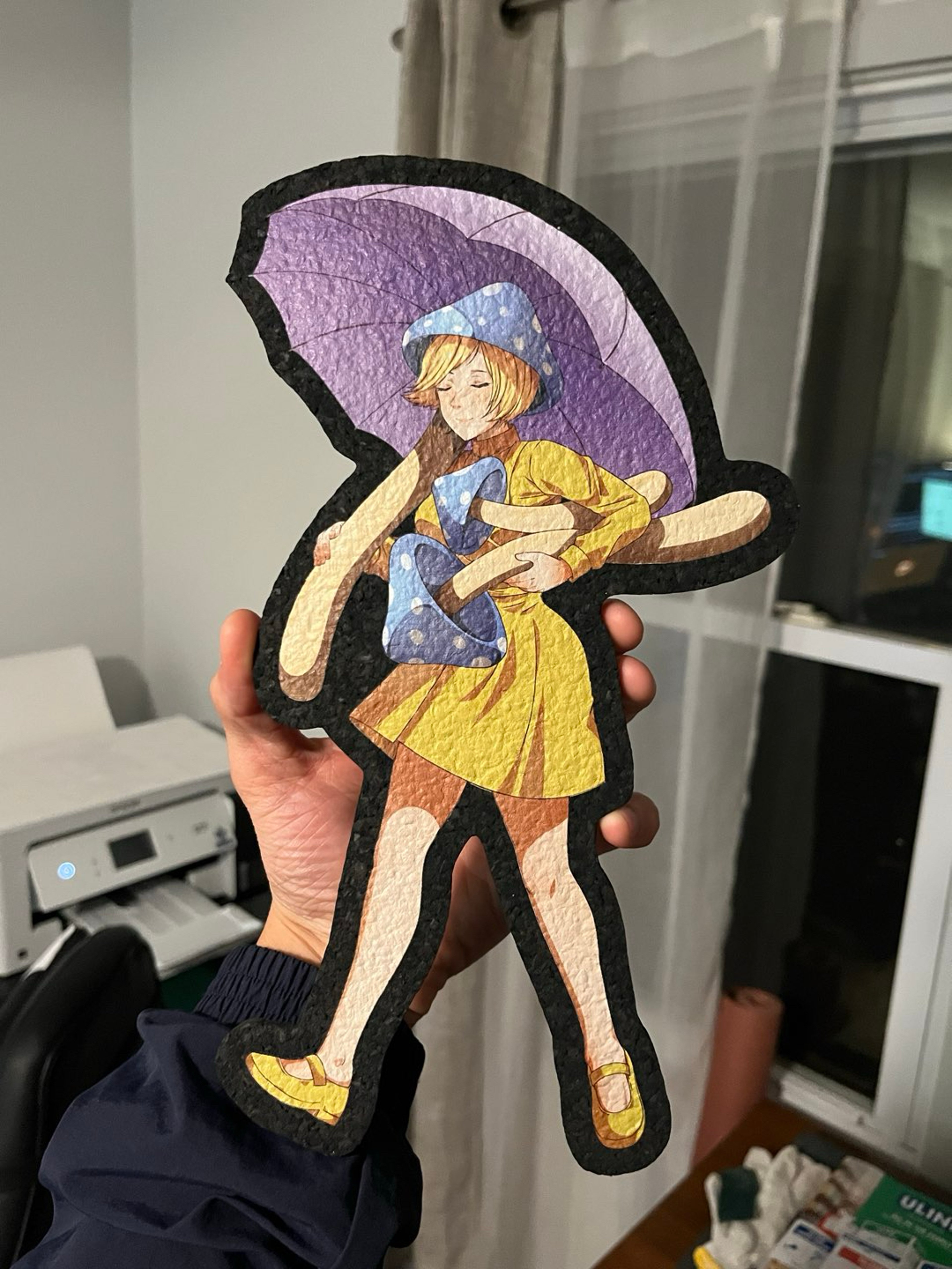 Preview pic of Shroom Girl Mat by Slinger x Pyroscopic x Moodmats