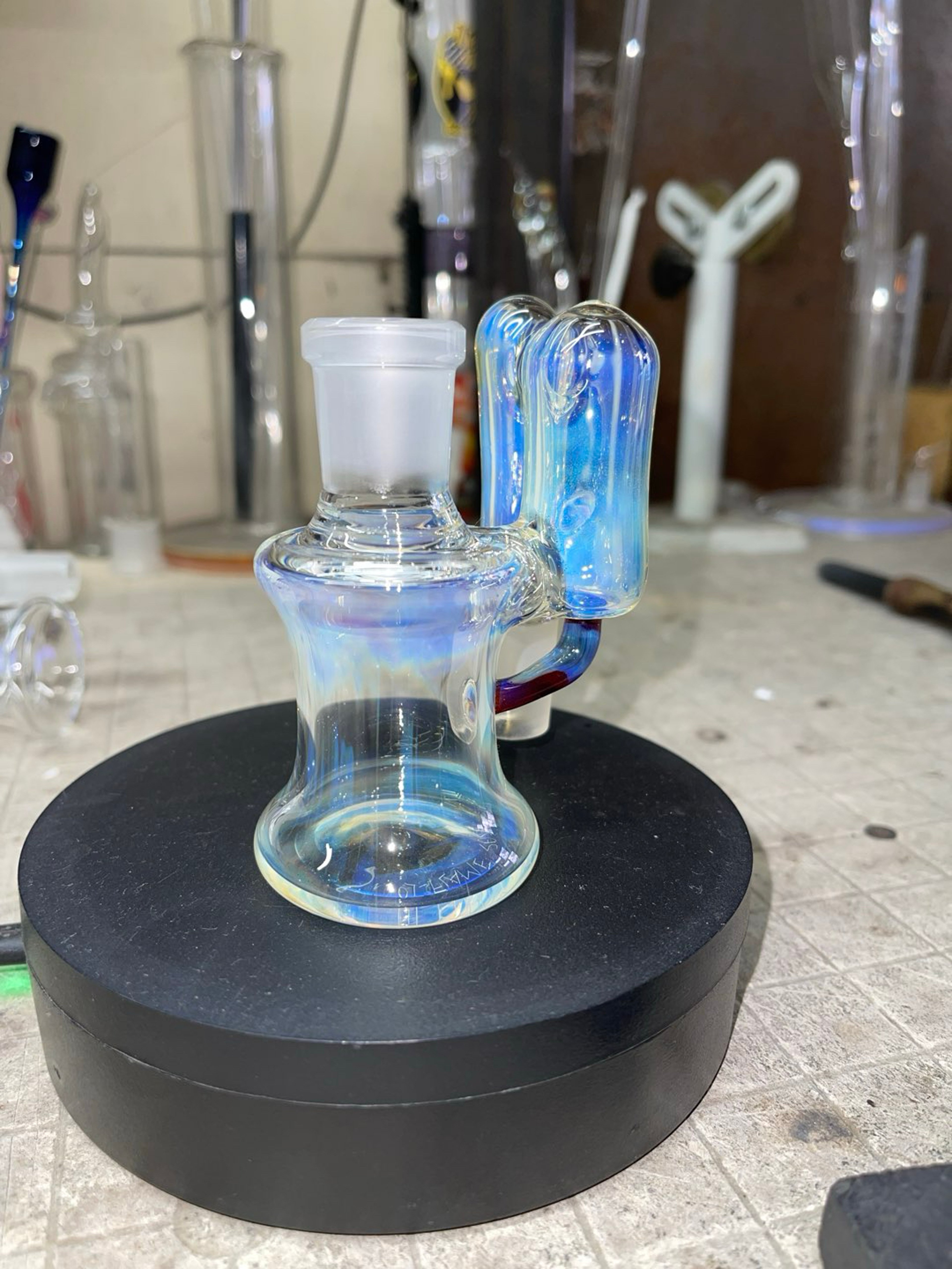Preview pic of 18-18 90 degrees, silver fume and amber purple color accents