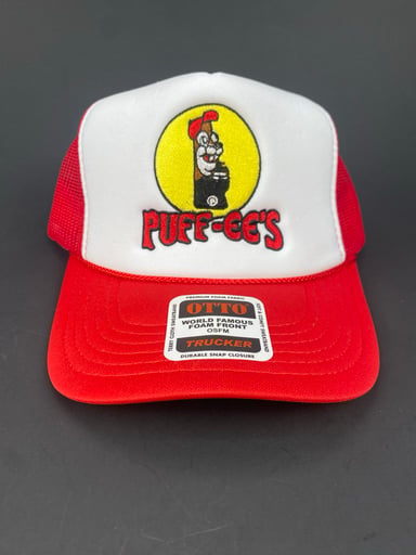 Preview pic of Custom Embroidered Puff-ee’s Puffcon 2025 Friends & Family Snapback Hat